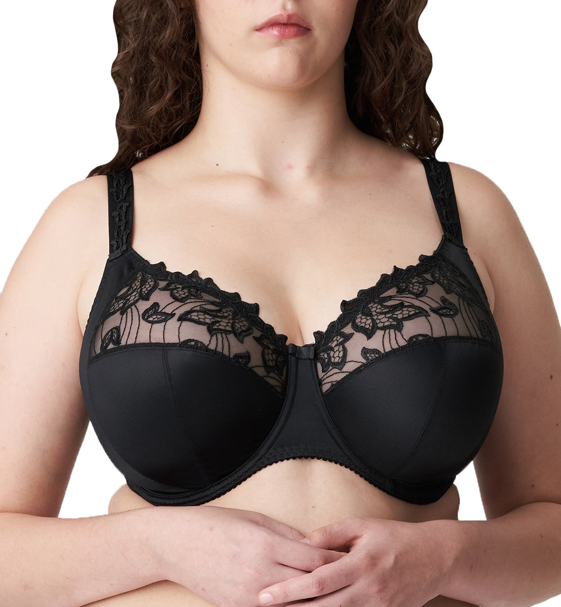 PrimaDonna Deauville Full Cup Underwire Bra (0161815),32I,Black - Black,32I
