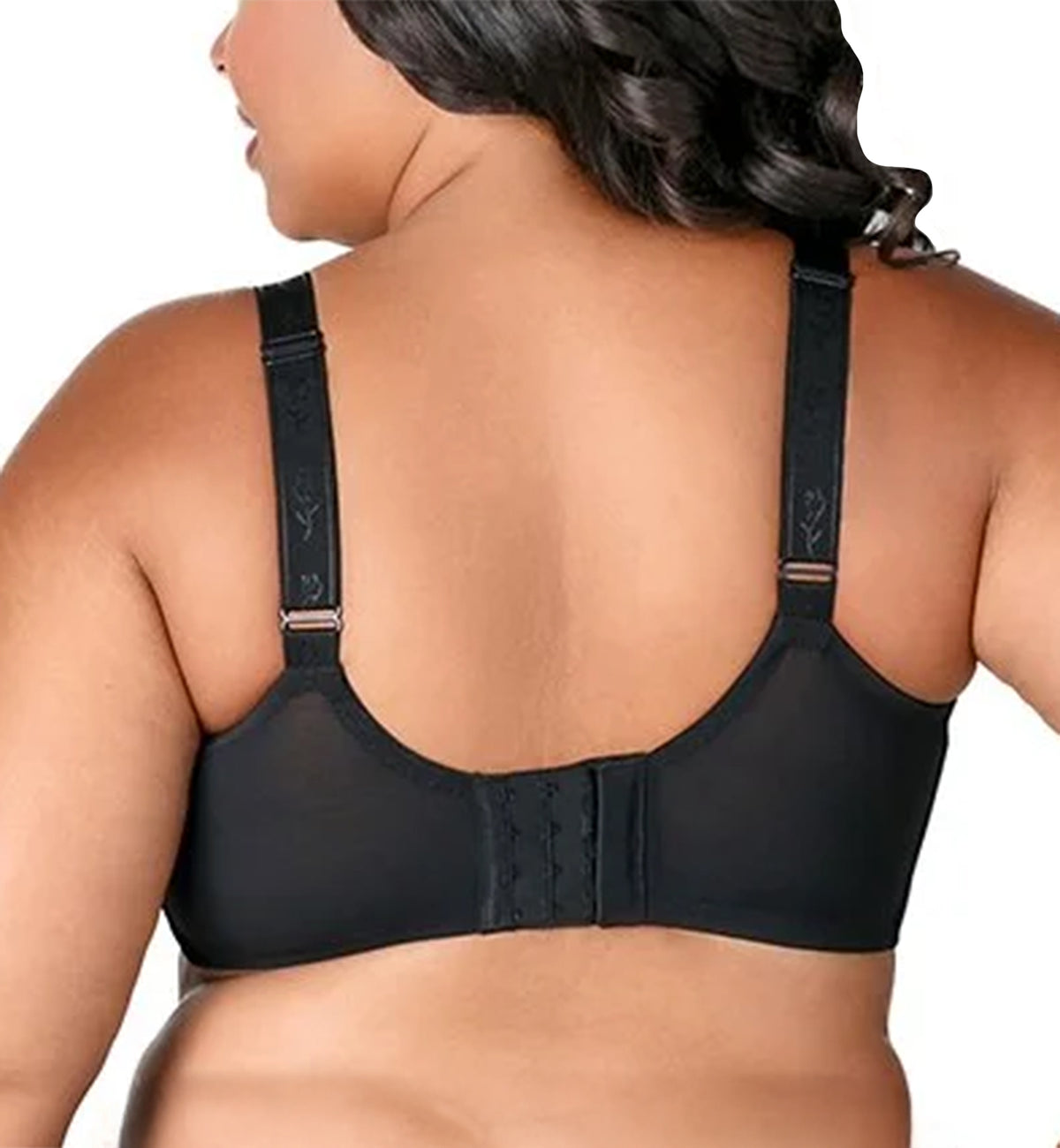 Elila Curvy Chic Lace Cami Underwire Bra (2101),36F,Black - Black,36F