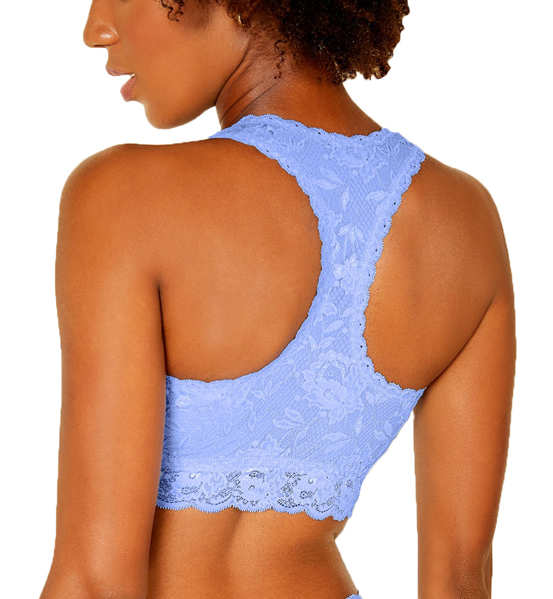 Cosabella Never Say Never CURVY Racie Racerback Bralette (NEVER1355),XS,Cielo - Cielo,XS