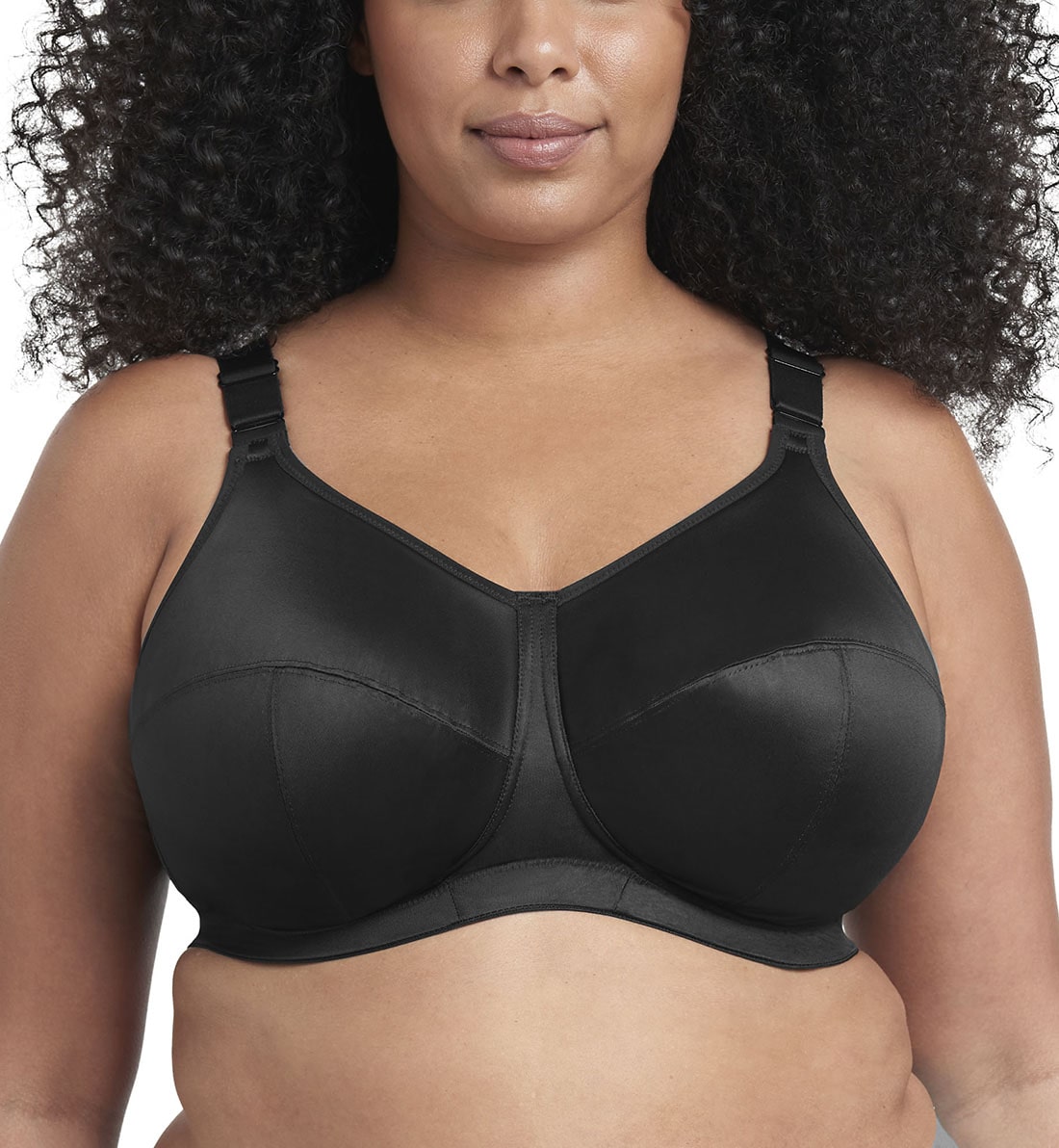 Goddess Celeste Support Softcup (6113),34J,Black - Black,34J