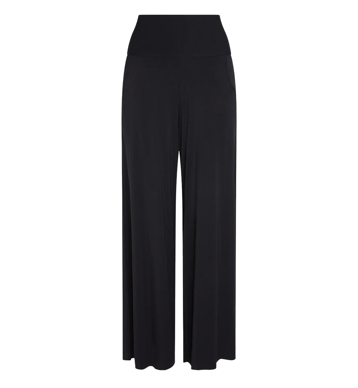 commando Butter Wide Leg Lounge Pant (SL156),XS,Black - Black,XS