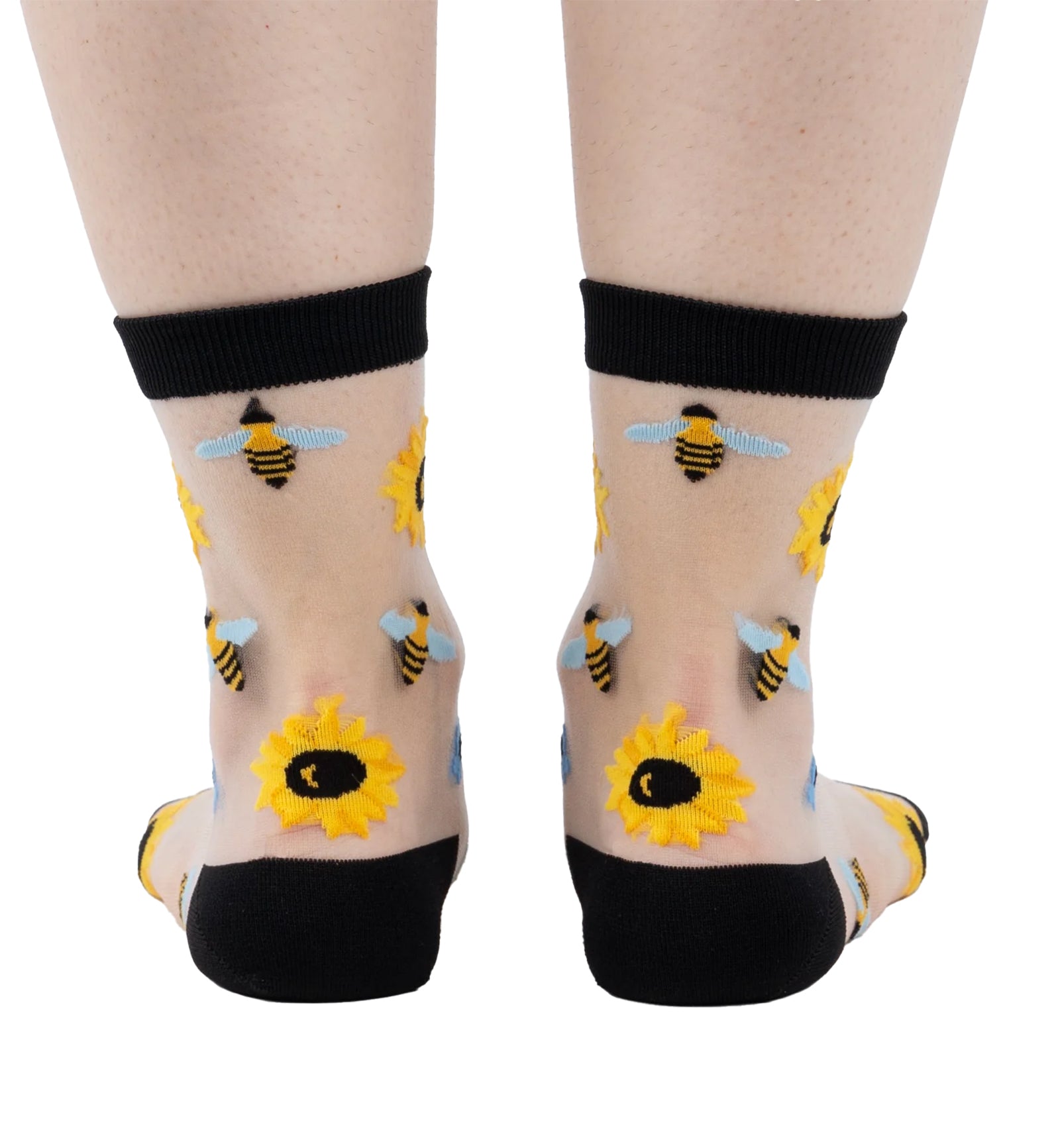SOCK it to me Sheer Crew Socks (H0003),You Are My Sunshine - You Are My Sunshine,One Size