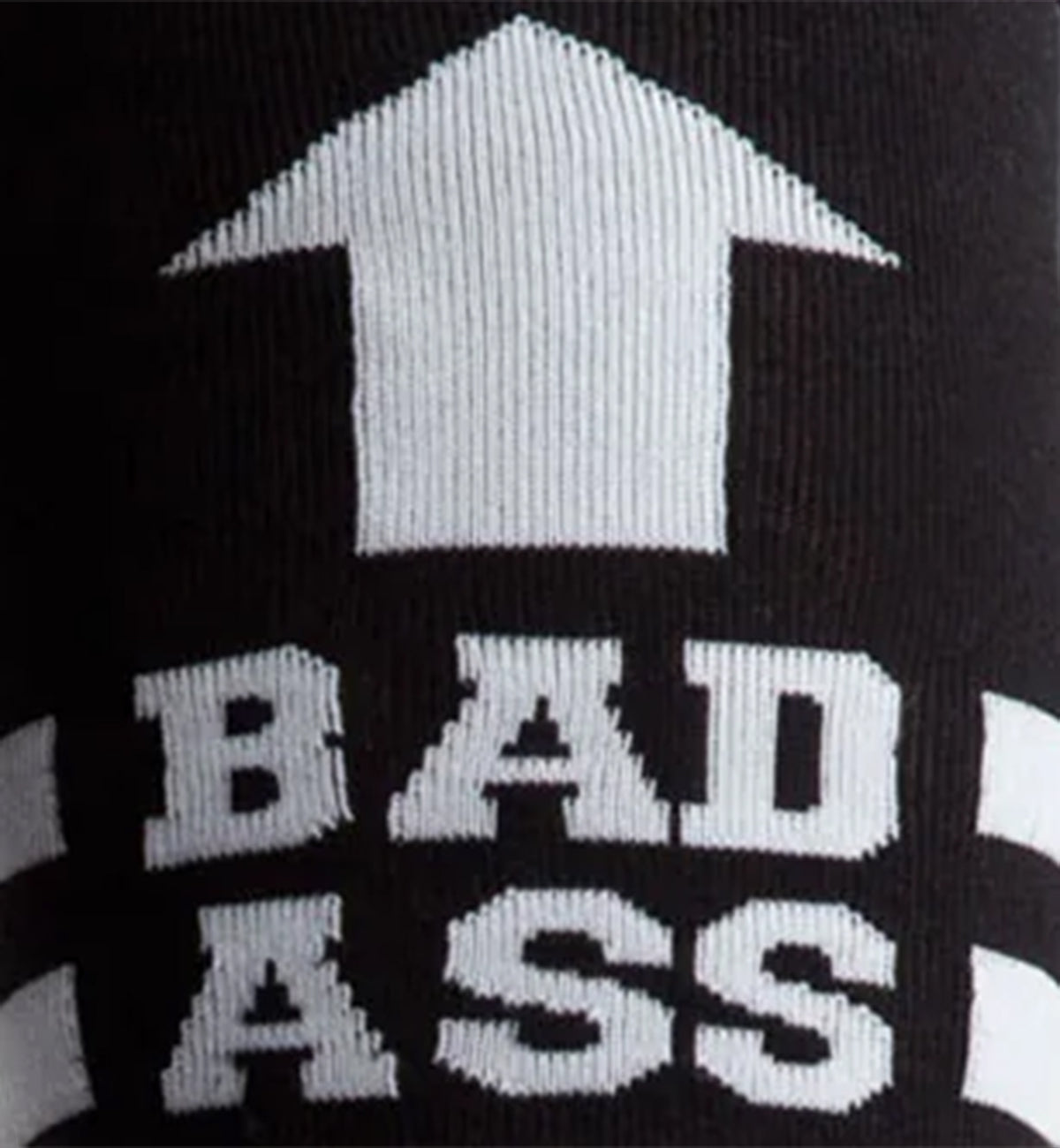 SOCK it to me Unisex Stretch-It Knee High Socks (s0014),Bad Ass - Bad Ass,One Size