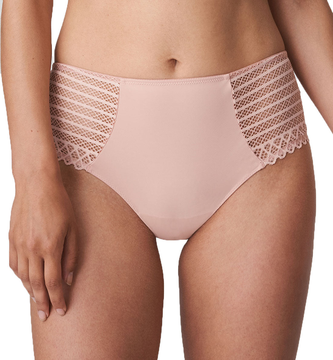 PrimaDonna Twist East End Matching Full Brief (0541931),XL,Powder Rose - Powder Rose,XL