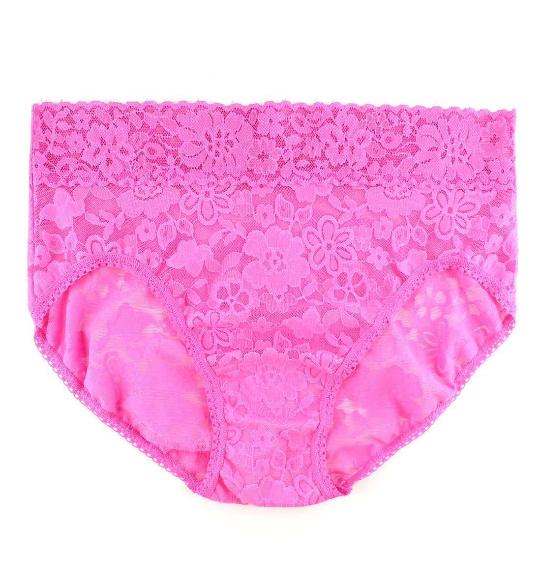 Hanky Panky Daily Lace French Brief PLUS (772461X),1X,Dream House Pink - Dream House Pink,1X