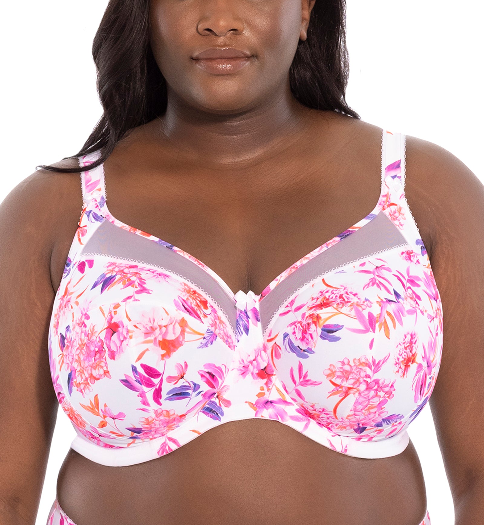 Goddess Kayla Support Underwire Bra (6162),34I,Summer Bloom - Summer Bloom,34I