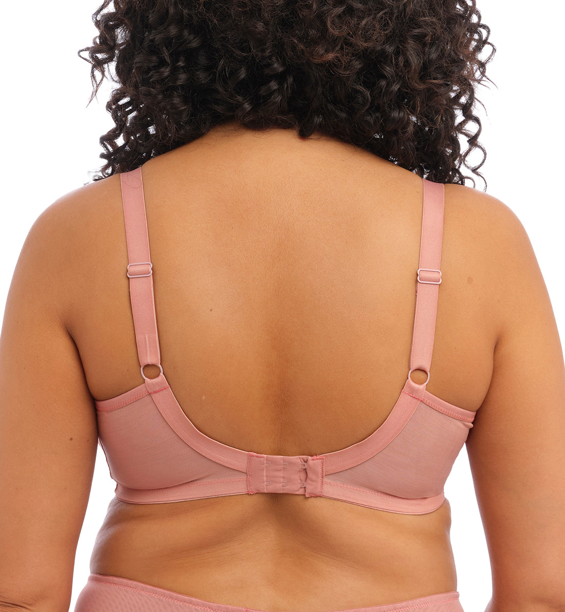 Elomi Brianna Plunge Underwire Bra (8080),32H,Ash Rose - Ash Rose,32H