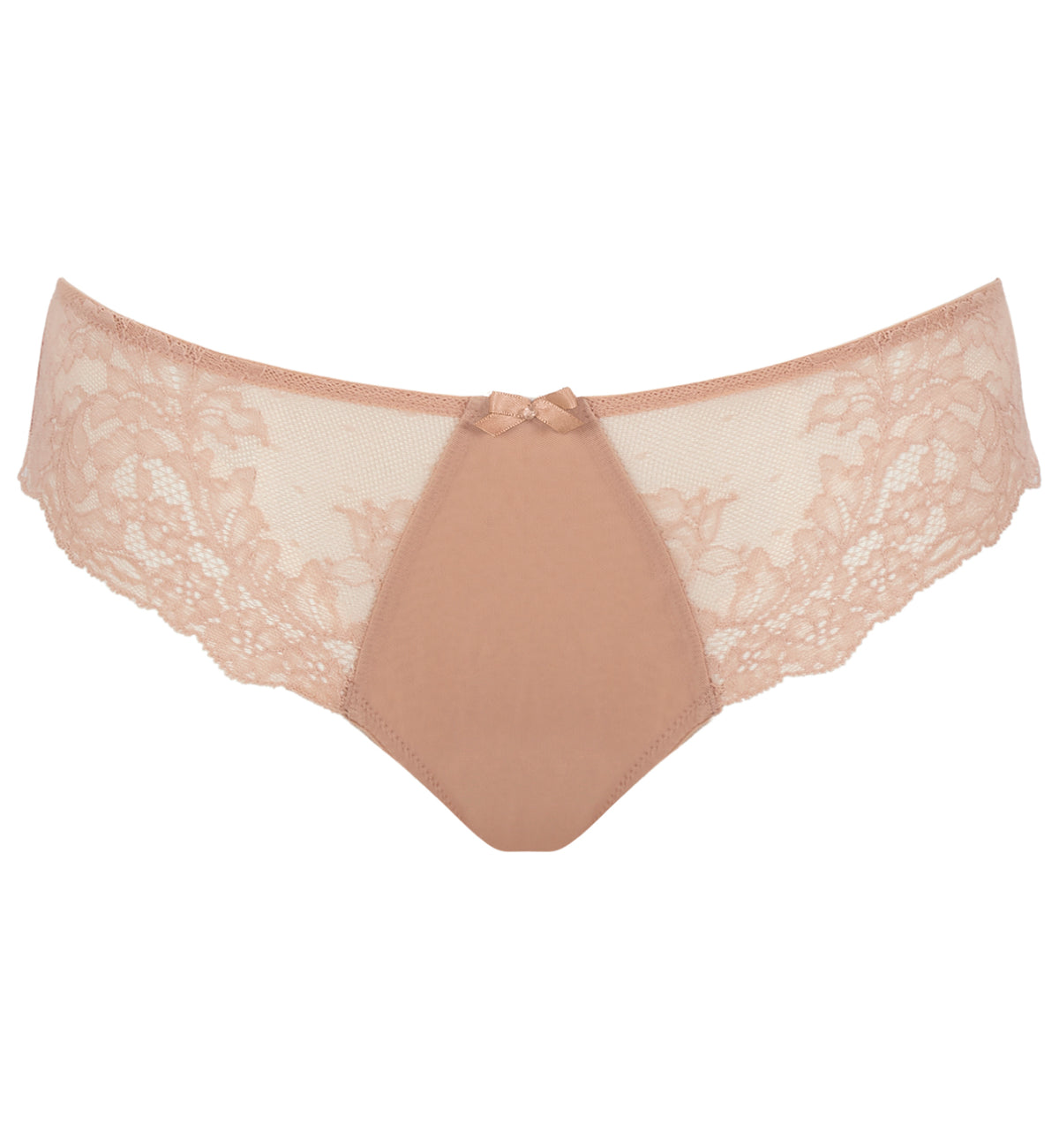 Panache Ana Brazilian Thong (9399),XS,Honey - Honey,XS