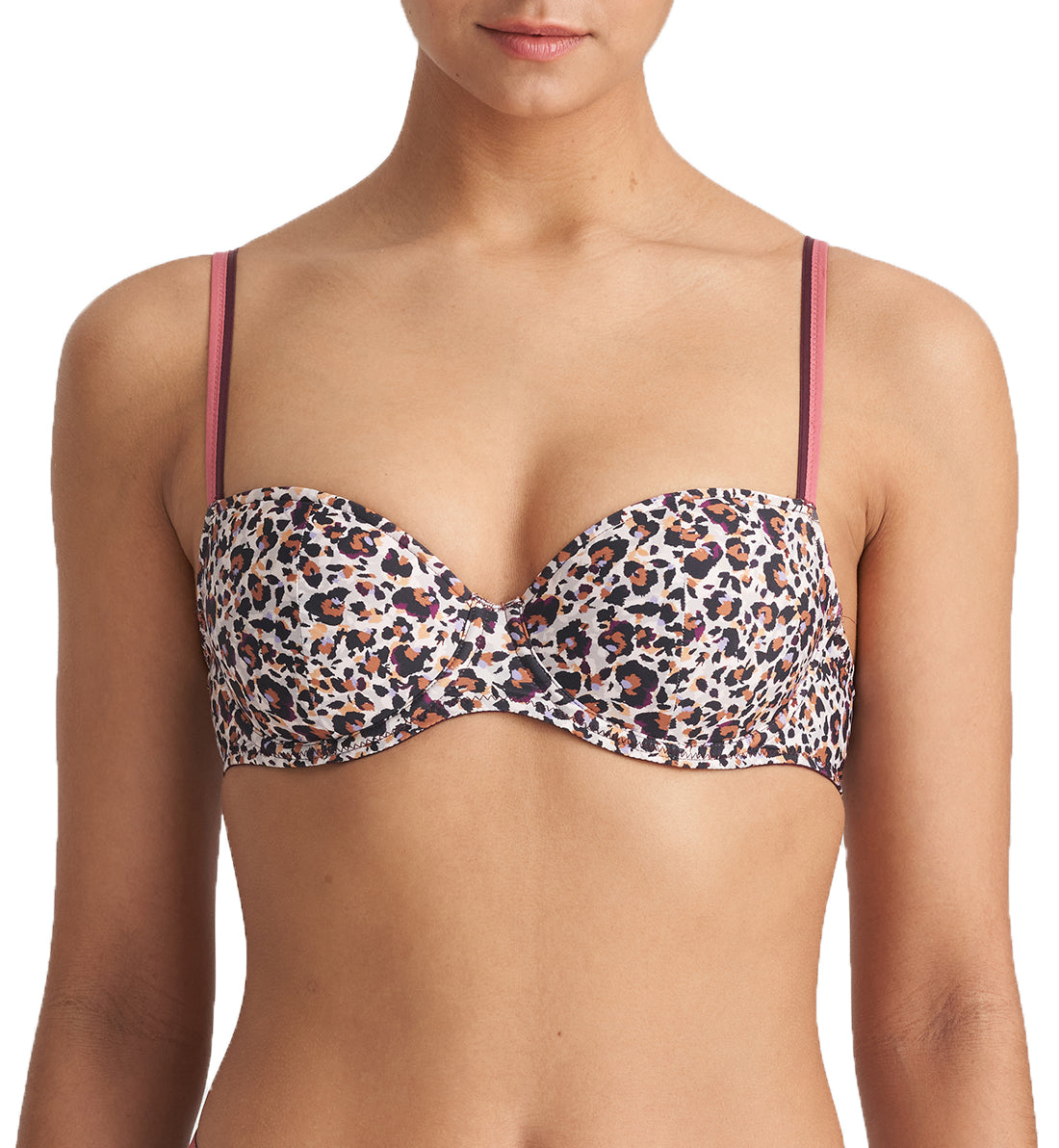 Marie Jo Jude Balcony Padded Underwire Bra (0122259),30C,Pot Pouri - Pot Pouri,30C