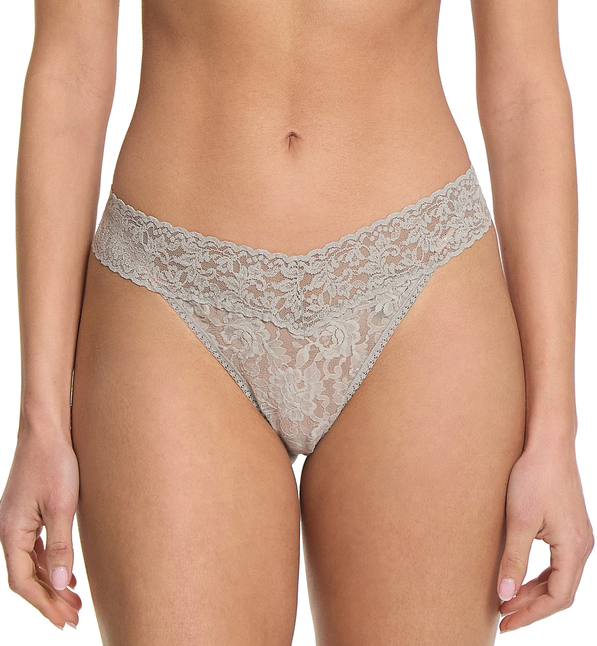 Hanky Panky Signature Lace Original Rise Thong (4811P),Sleep In - Sleep In,One Size