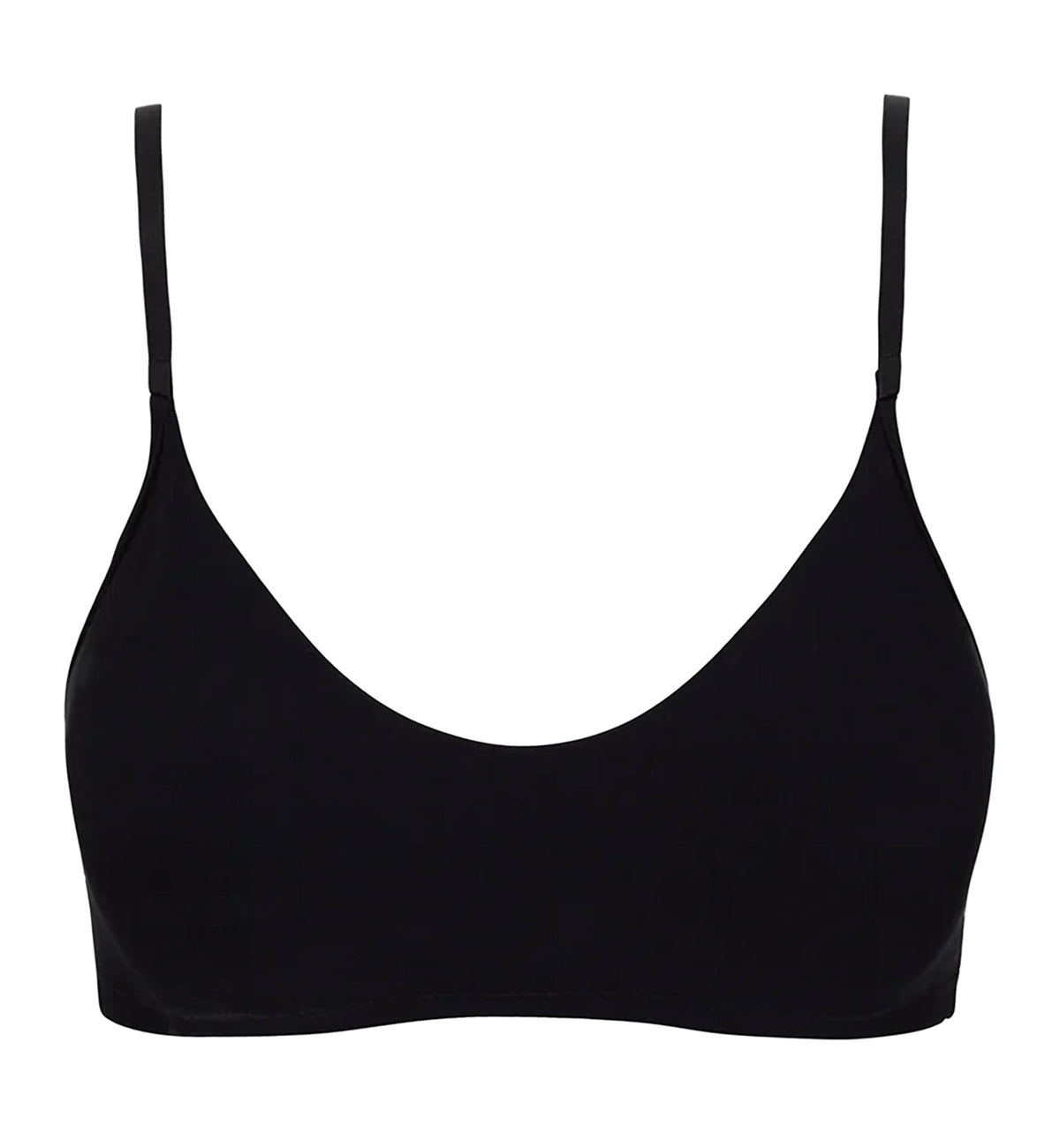 commando Butter Bralette (BRA209),XS,Black - Black,XS
