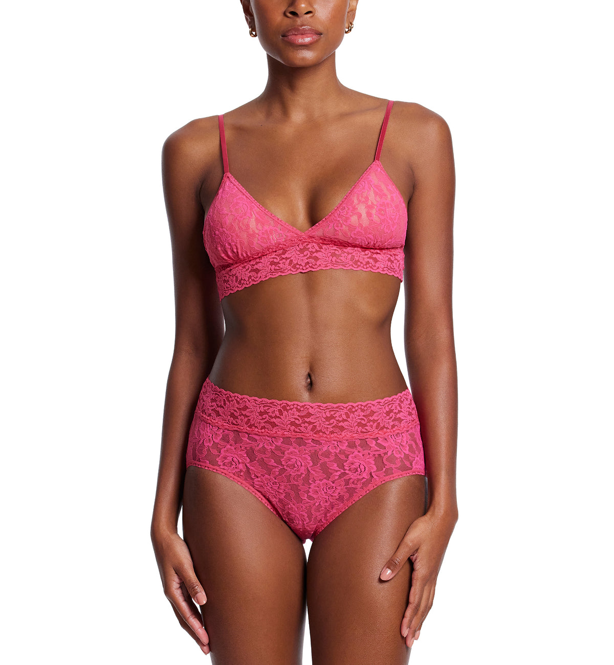 Hanky Panky Signature Lace French Brief (461),Small,Morning Glory - Morning Glory,Small