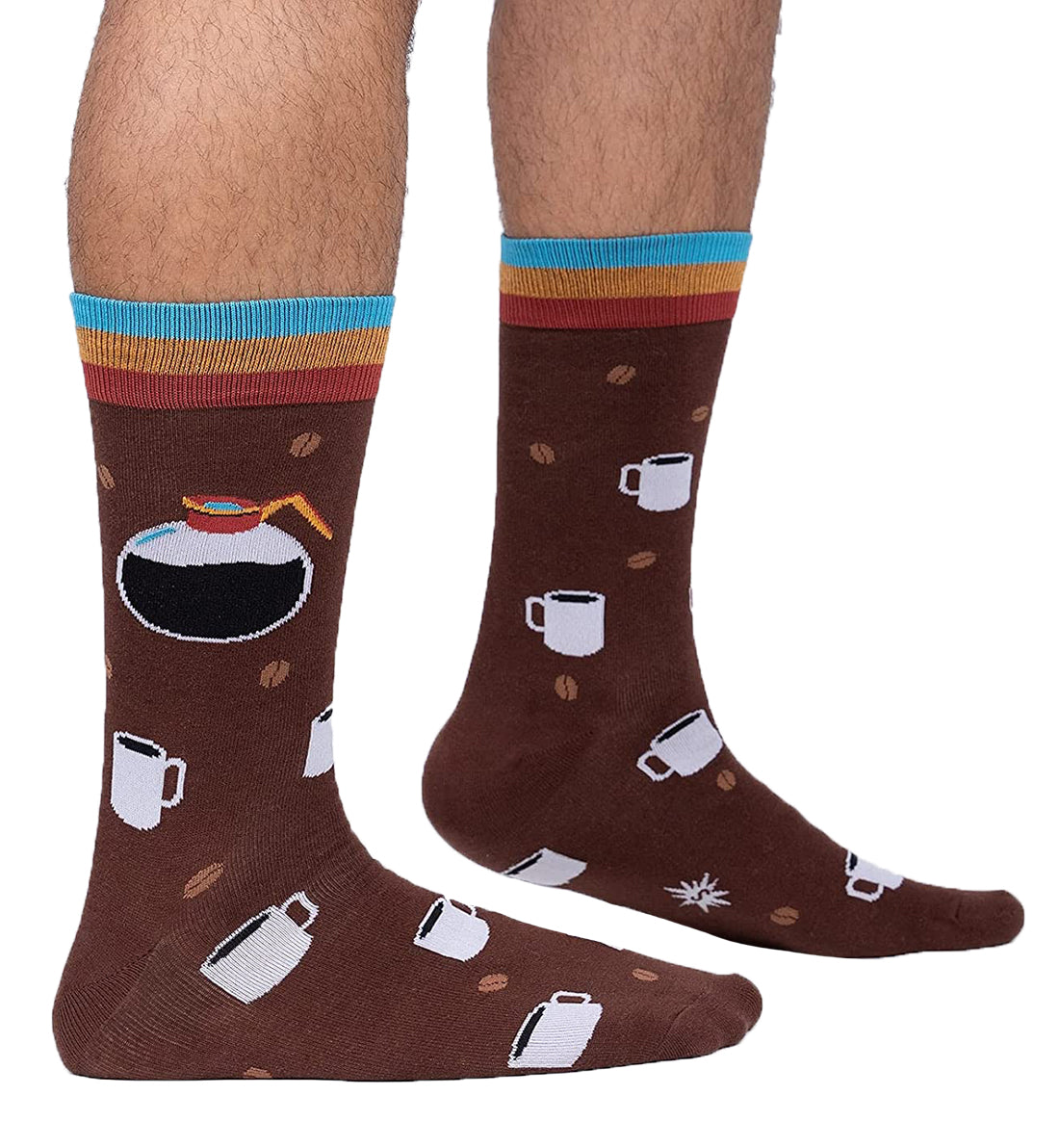 SOCK it to me Men's Crew Socks (MEF0519),Pot head - Pot head,One Size