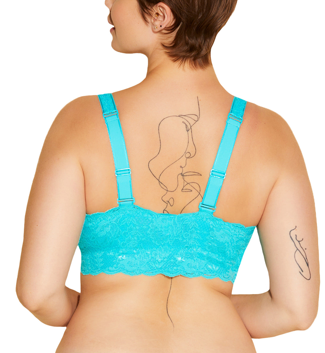 Cosabella NSN SUPER CURVY Sweetie Bralette (NEVER1340),XS,Andaman Sea - Andaman Sea,XS