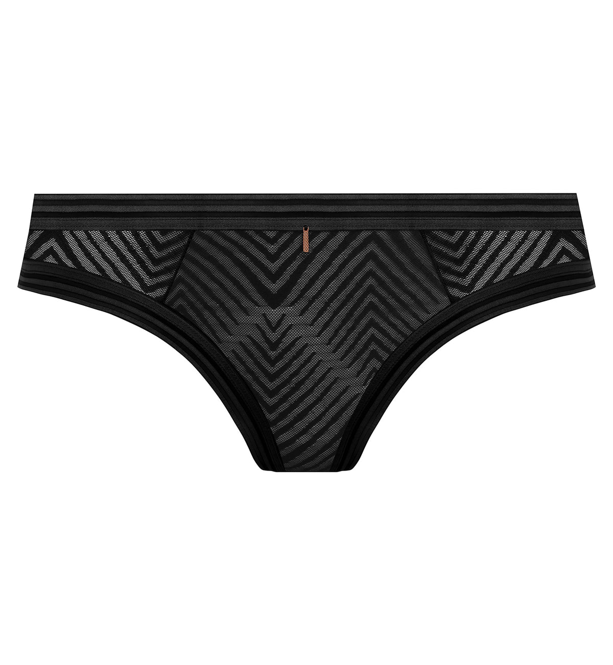 Freya Tailored Brazilian Panty (401171),XS,Black - Black,XS