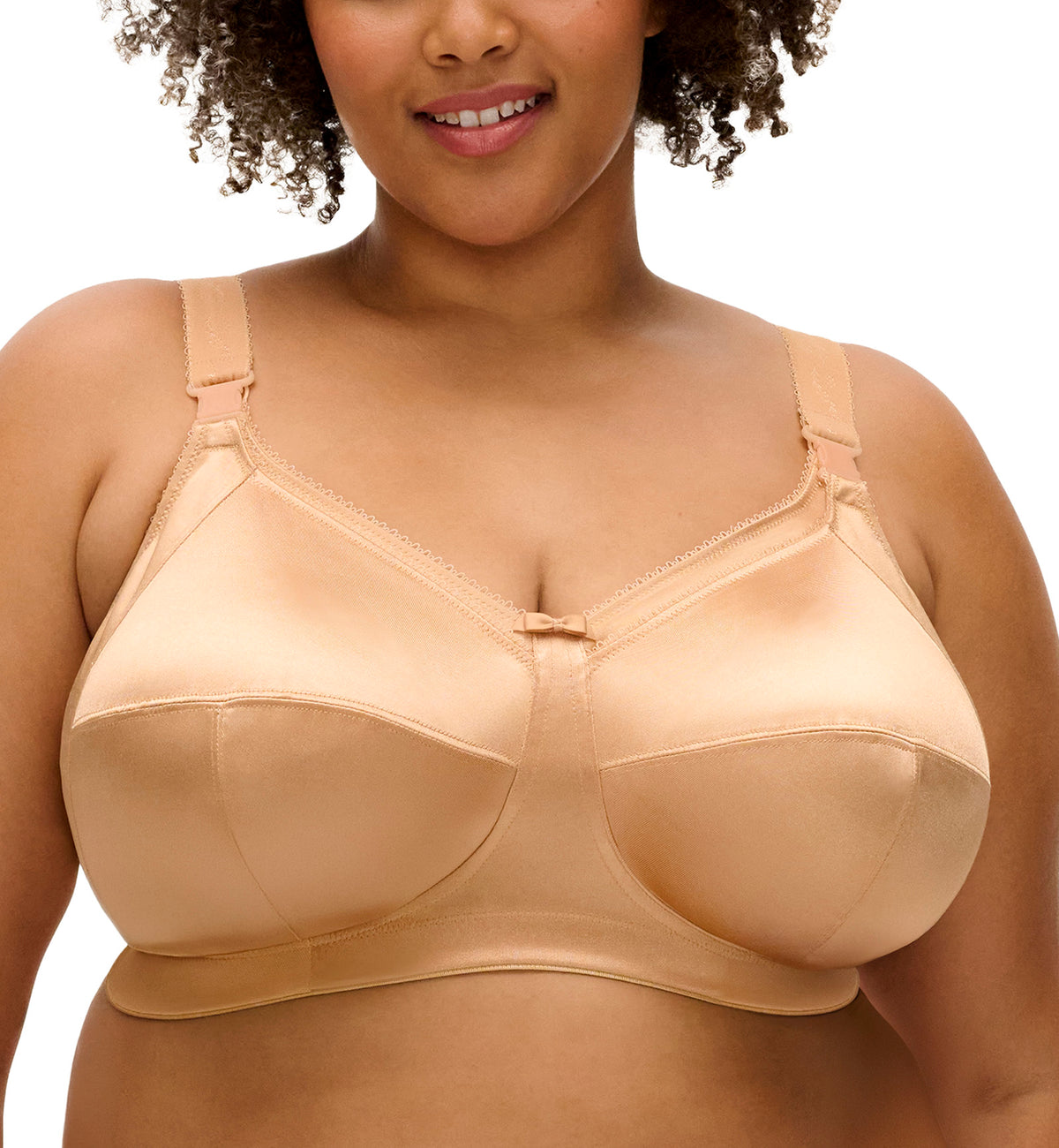 Goddess Keira Softcup Nursing Bra (6092),36I,Nude - Nude,36I