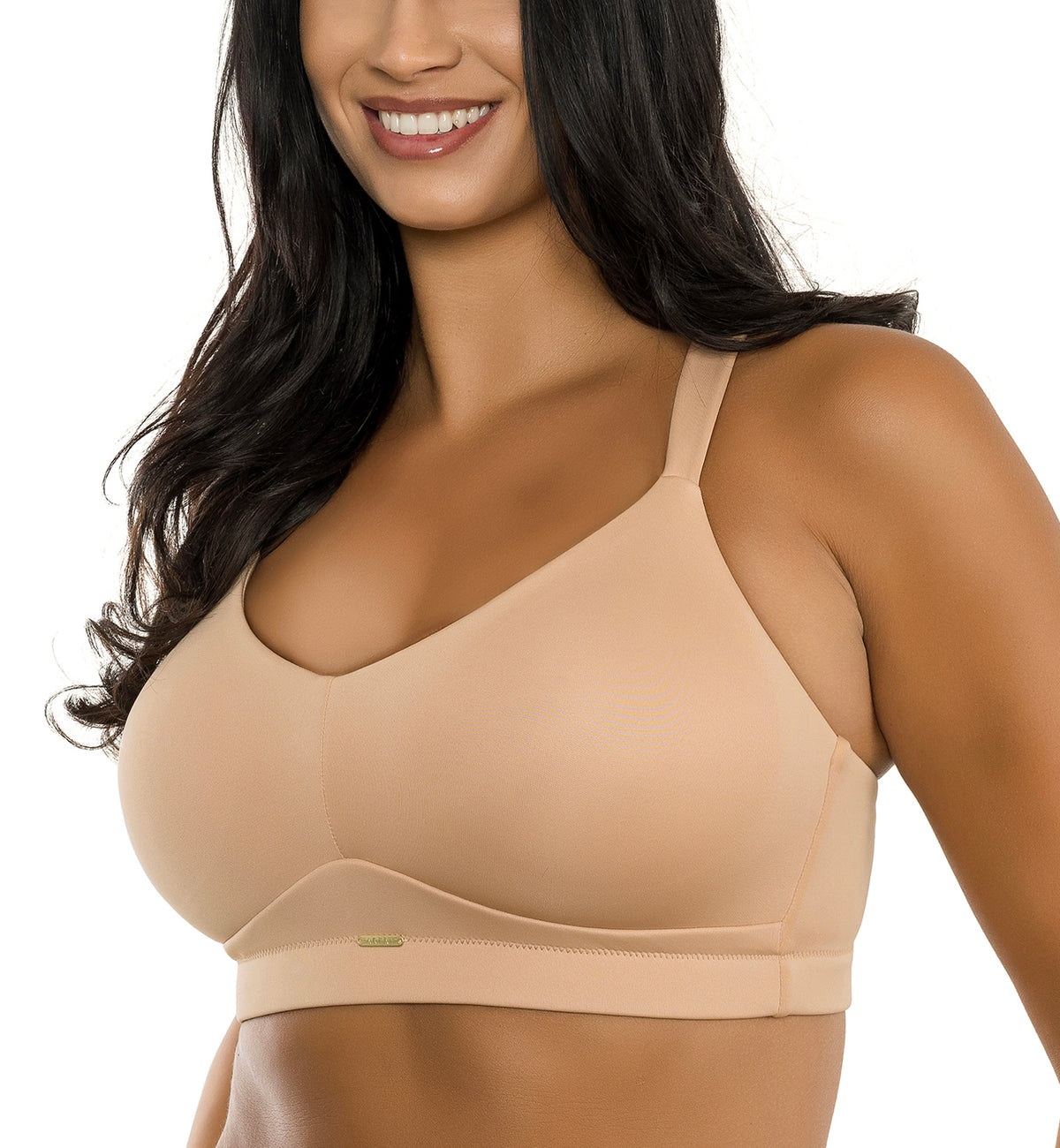 Parfait Holly Seamless Wire-Free Bra (P8000),S,Warm Sand - Warm Sand,Small