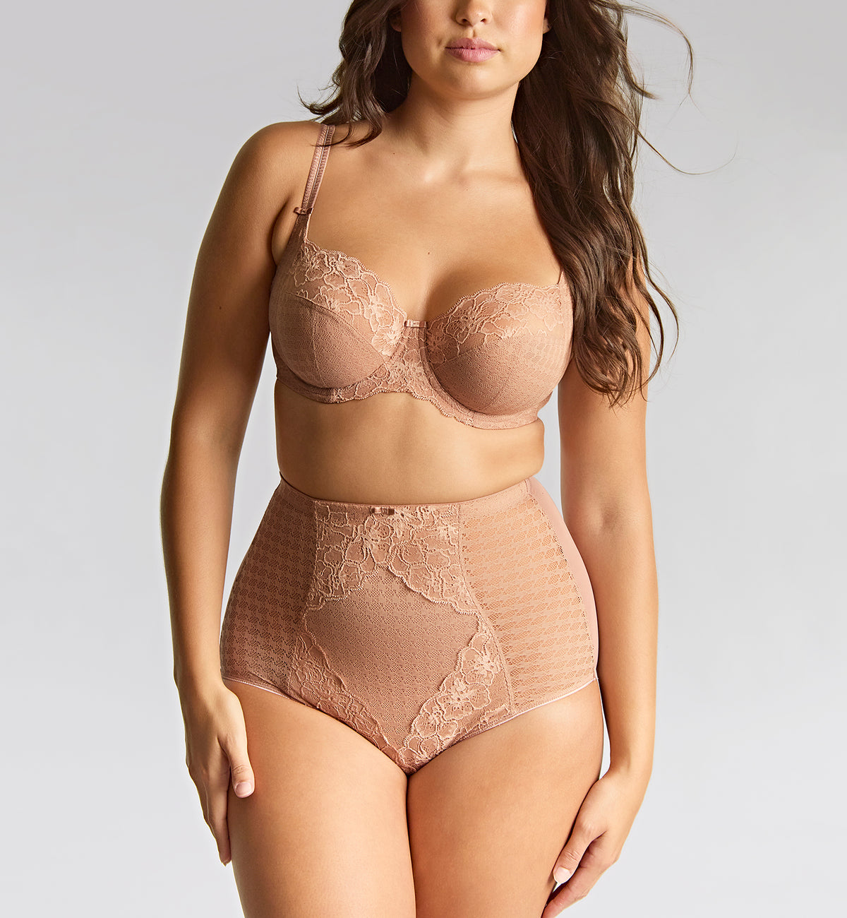 Panache Envy Balcony Underwire Bra (7285),28F,Honey - Honey,28F