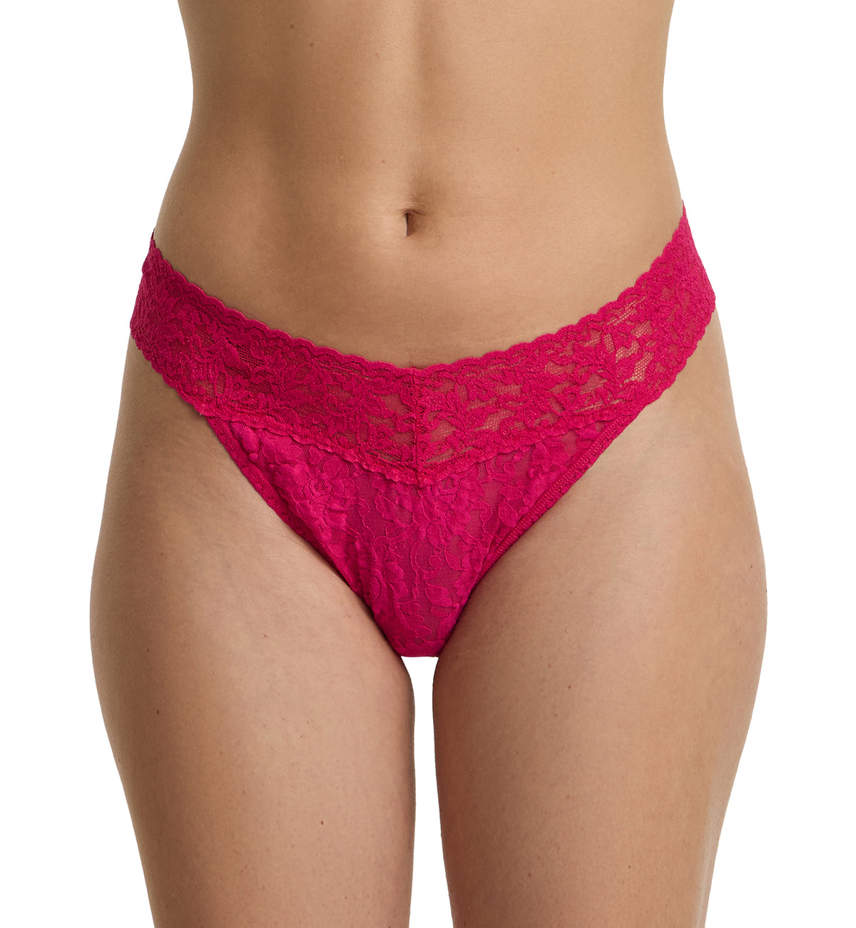 Hanky Panky Signature Lace Original Rise Thong (4811P),Sealed With A Kiss - Sealed With A Kiss,One Size