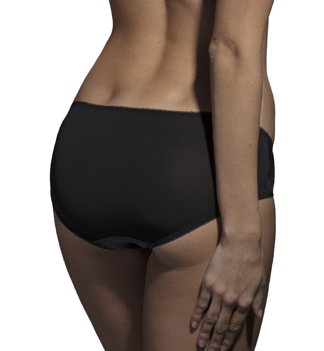 Comexim Basic Matching Panty (CMBASICMP),Medium,Black - Black,Medium