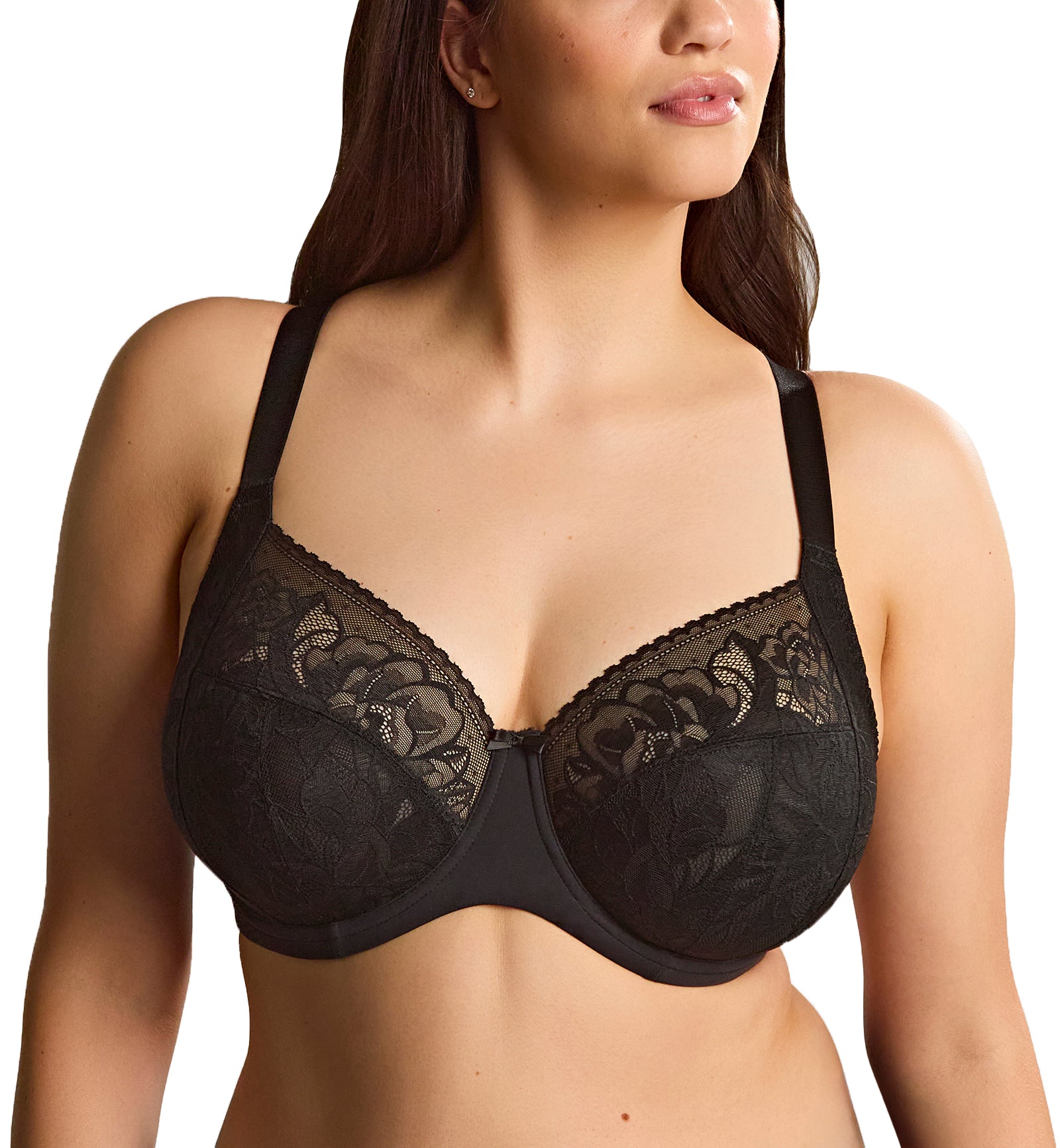 Sculptresse Dream Comfort Full Cup Underwire Bra (11505),32G,Black - Black,32G