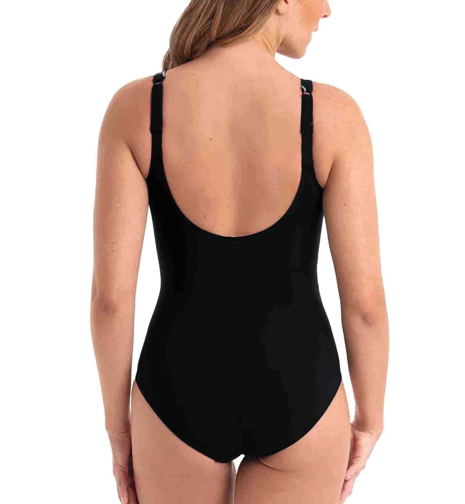 Anita Elegance Charm Elea One-Piece Swimsuit (7339),38E,Black/White - Black/White,38E