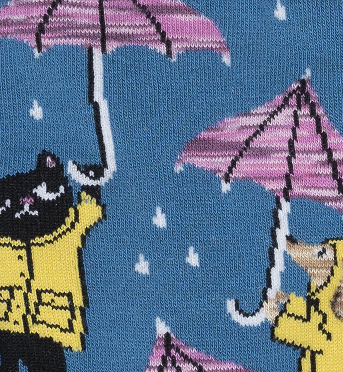 SOCK it to me Women's Crew Socks (w0349),Petting In The Rain - Petting In The Rain,One Size