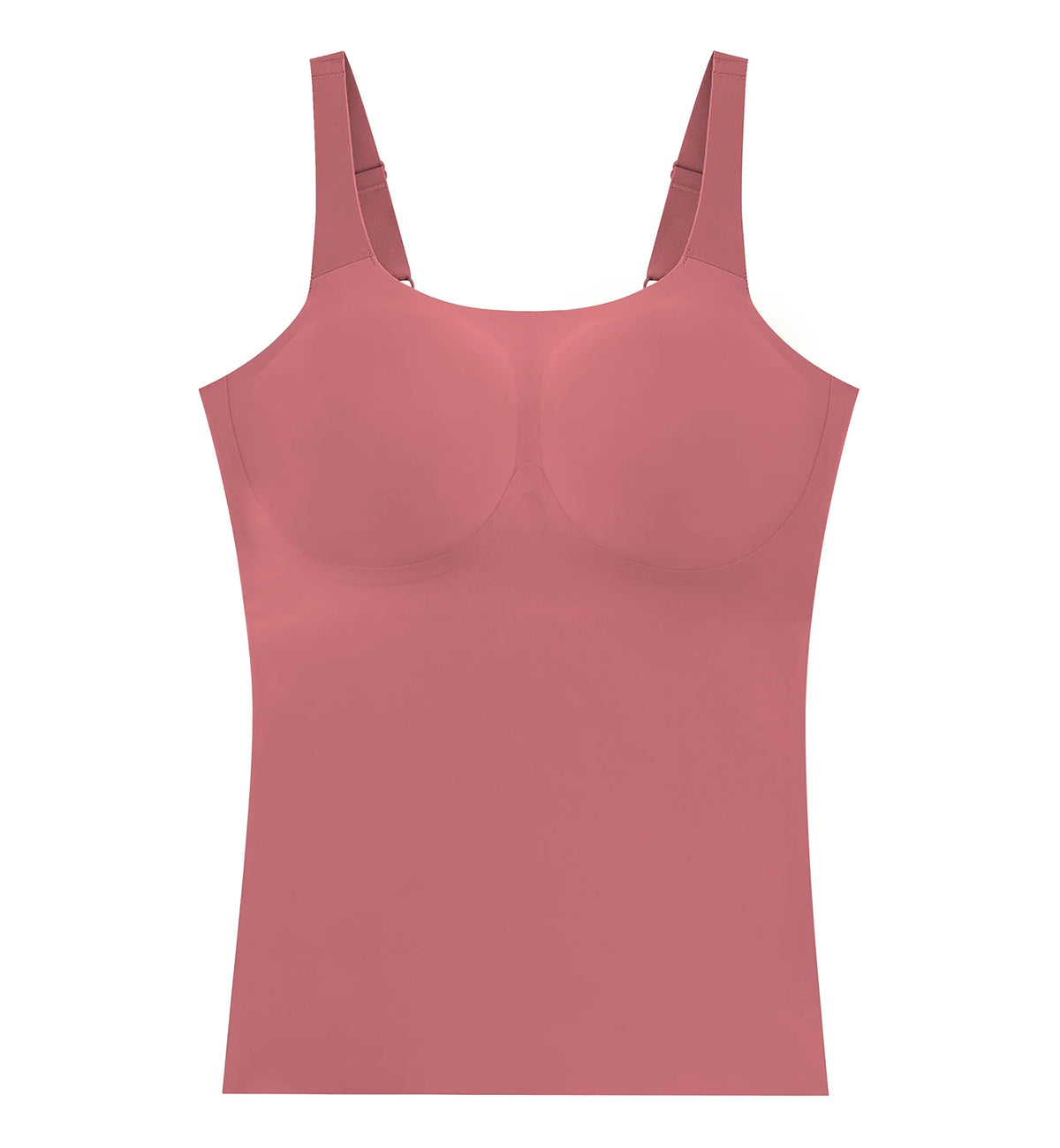 Evelyn & Bobbie Structured Scoop Bra Tank (1811),Small,Pink Canyon - Pink Canyon,Small