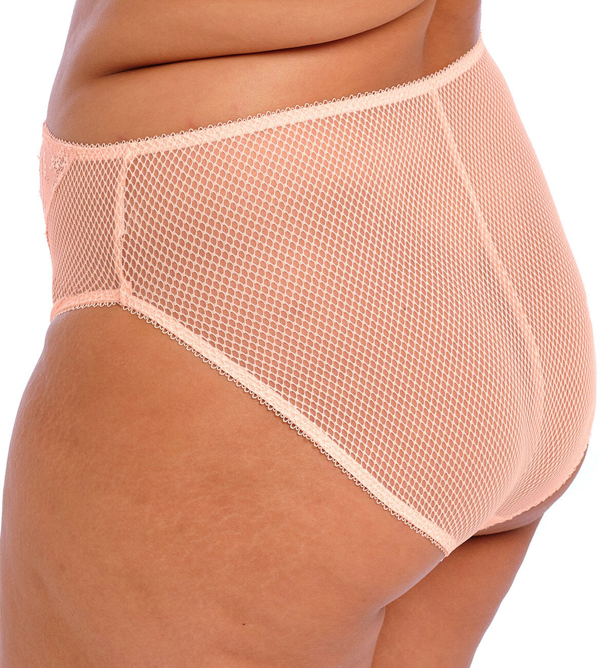 Elomi Charley Matching High Leg Brief (4386),XL,Ballet Pink - Ballet Pink,XL