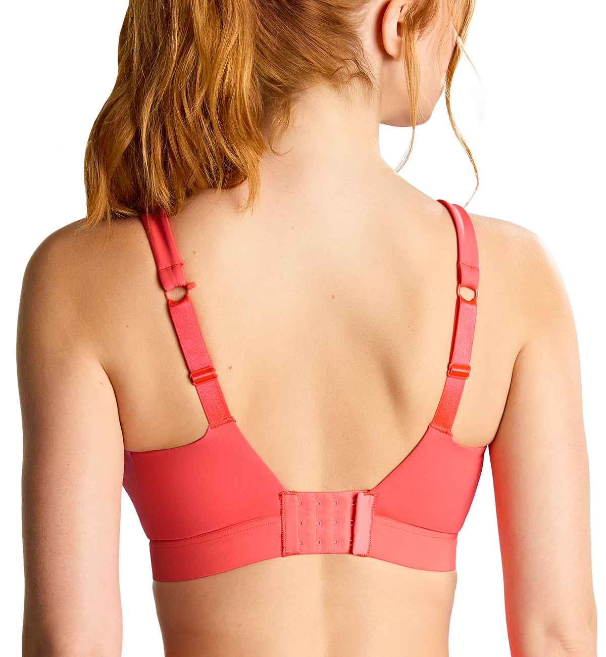 Panache Endurance Ultra Perform Non-padded Underwire Sports Bra (5022),28DD,Grapefruit - Grapefruit,28DD