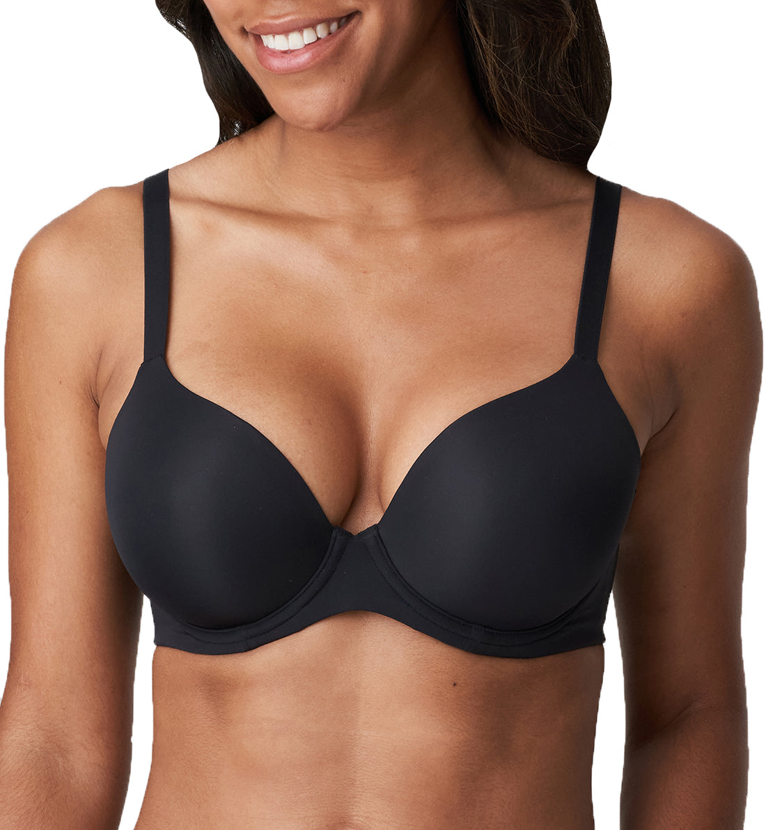 PrimaDonna Figuras Spacer Underwire Bra (0163256),30E,Charcoal - Charcoal,30E
