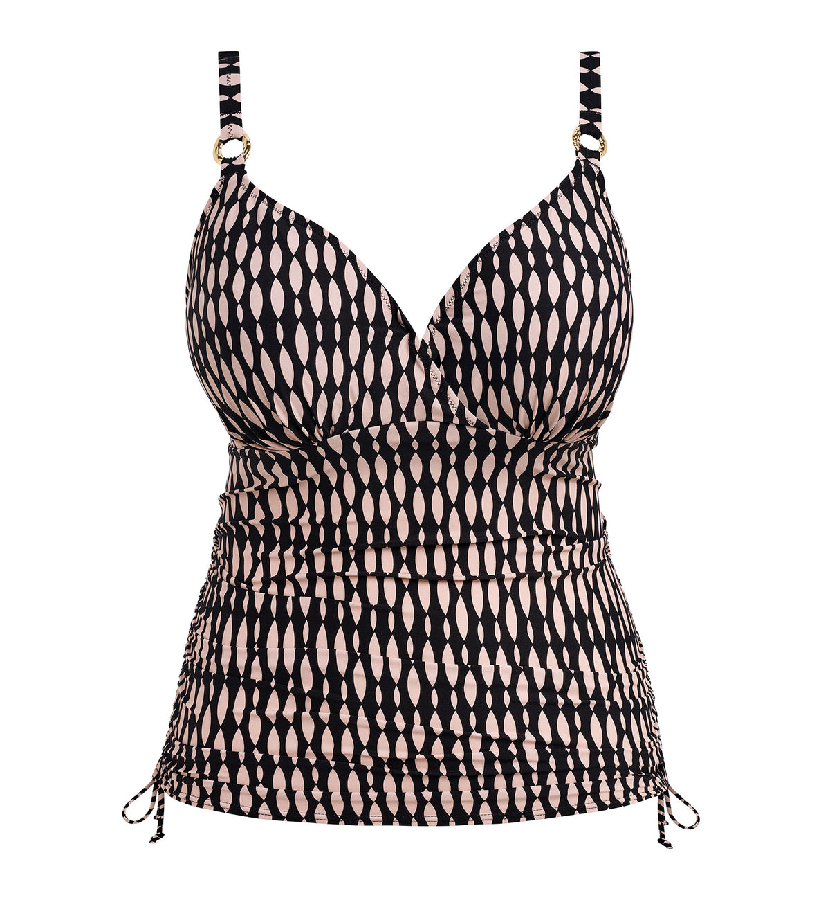 Fantasie Shell Bay Underwire Adjustable Side Tankini (506955),32F,Desert Blush - Desert Blush,32F