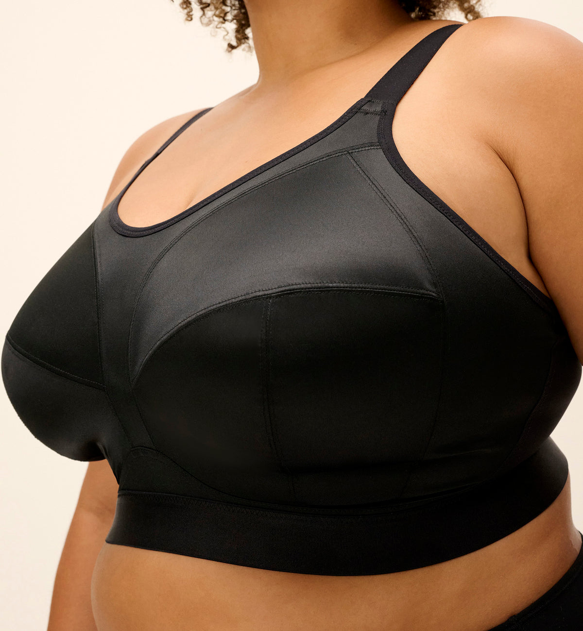 Goddess Katarina Full Cup Non Wire Bra (700318),34I,Black - Black,34I