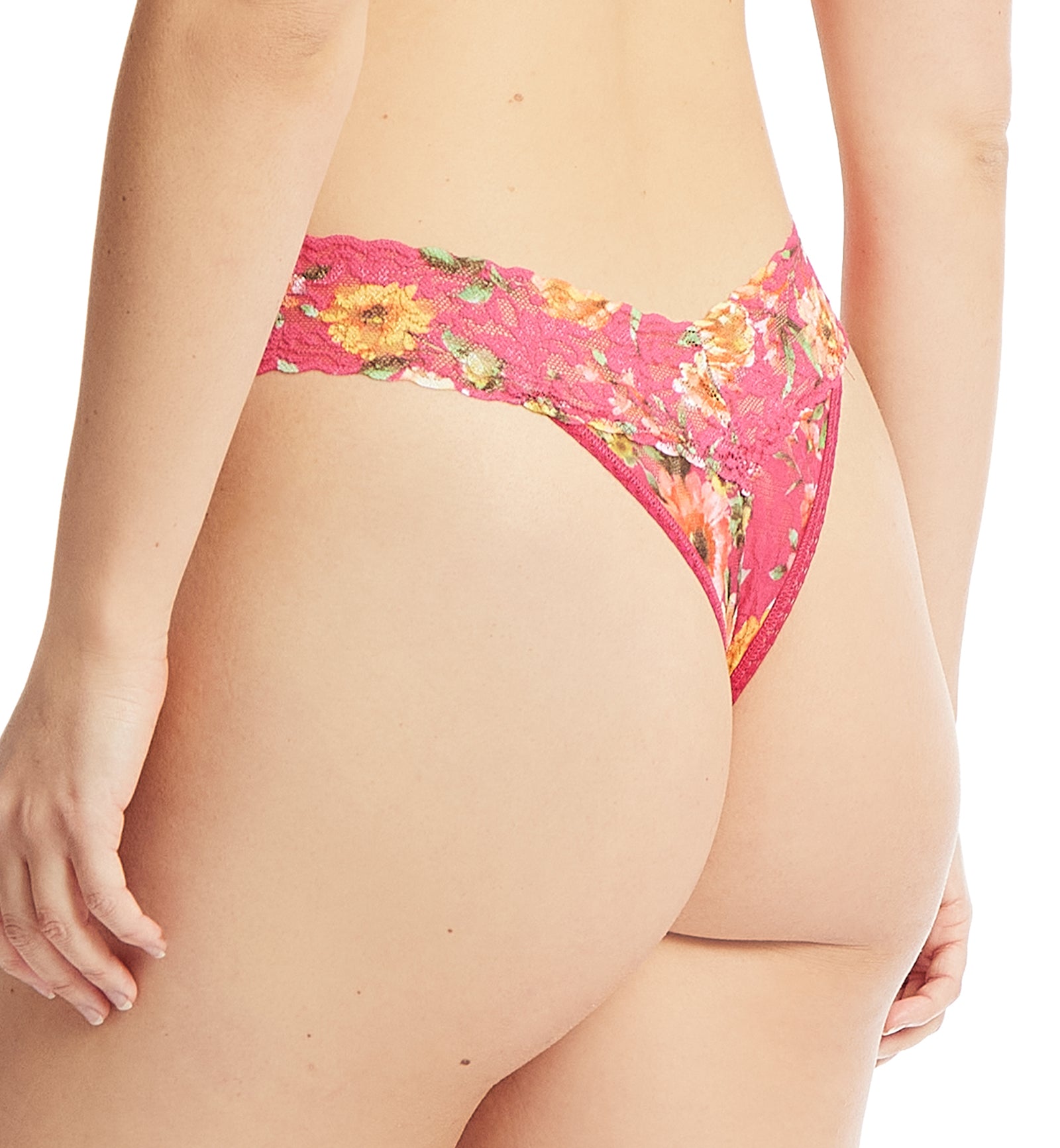 Hanky Panky Signature Lace Printed Original Rise Thong (PR4811P),La Vida Loca - La Vida Loca,One Size