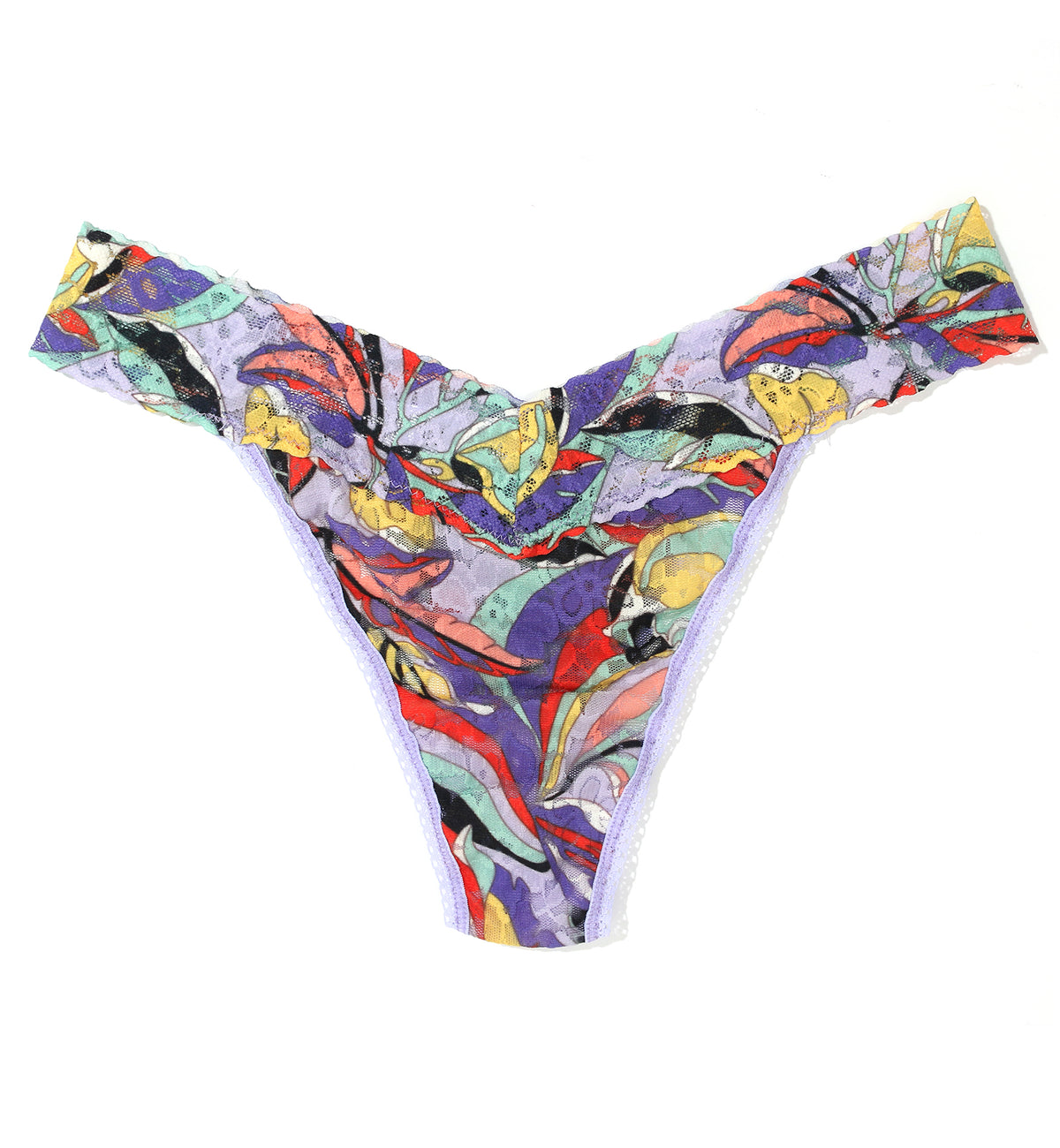 Hanky Panky Daily Lace Original Rise Thong (PR771101P),Summer Solstice - Summer Solstice,One Size