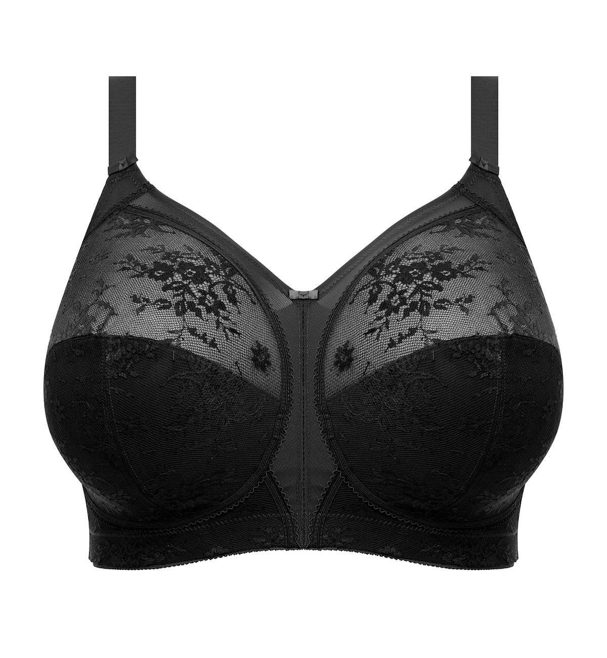 Goddess Verity Full Cup Non Wire Bra (700218),34I,Black - Black,34I