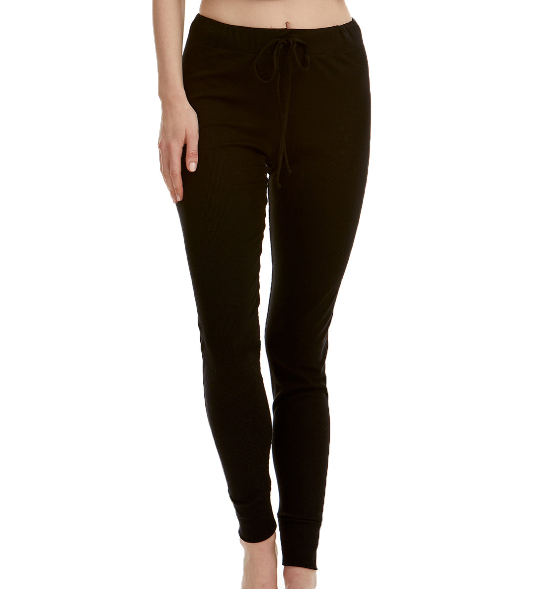 Hanky Panky Eco Rib Slim Jogger (67P581),Small,Black - Black,Small
