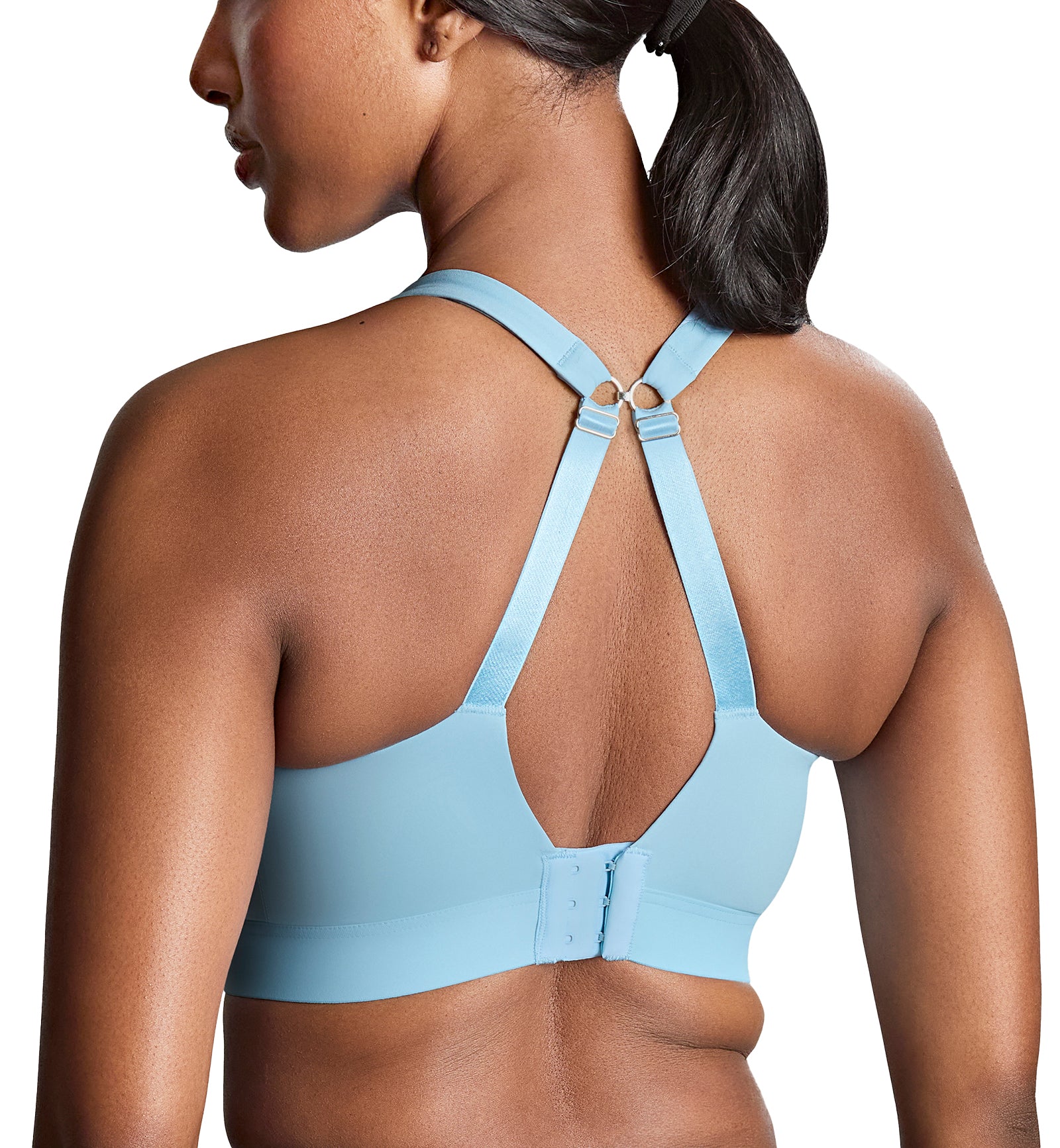 Panache Endurance Ultra Perform Non-padded Underwire Sports Bra (5022),28F,Sky Blue - Sky Blue,28F