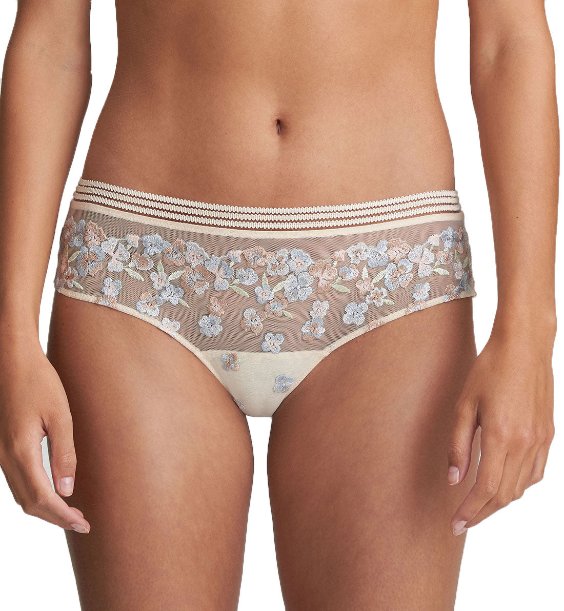 Marie Jo Nathy Matching Hotpants Panty (0502482),XL,Pearled Ivory - Pearled Ivory,XL