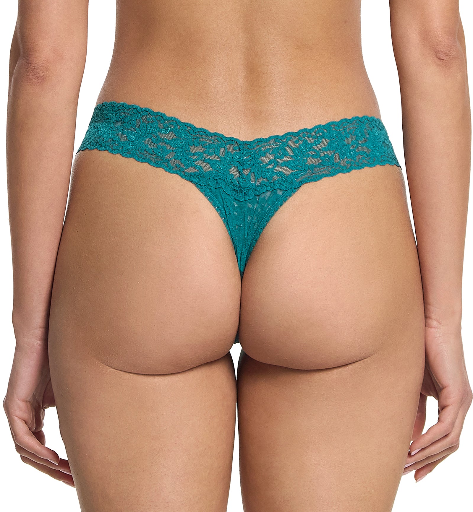 Hanky Panky Signature Lace Low Rise Thong (4911P),Northern Lights - Northern Lights,One Size