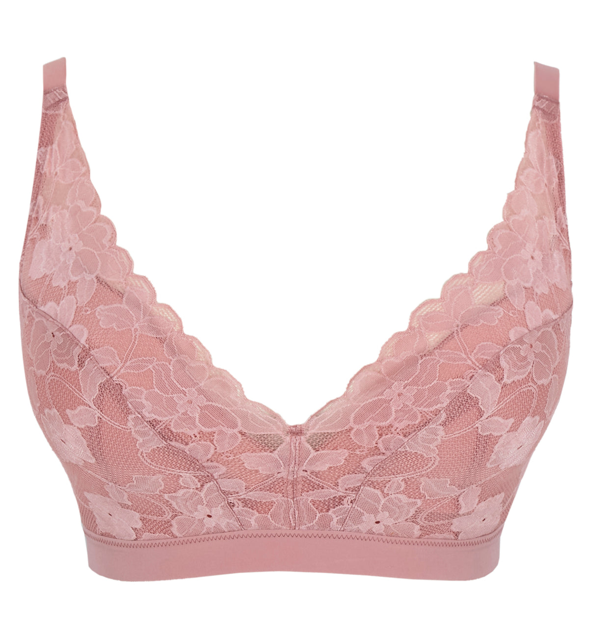 Panache Amour Non-Wire Full Cup Bra (11145),30DD,Rose Pink - Rose Pink,30DD