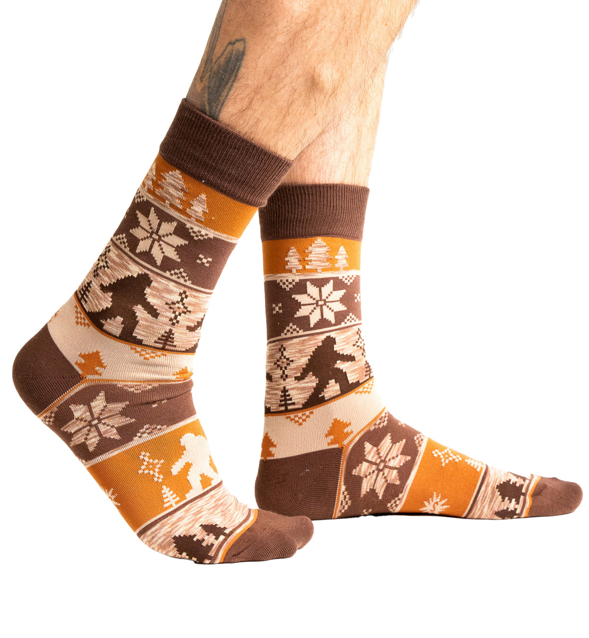 SOCK it to me Men's Crew Socks (MEF0656),The Big-foot Lebowski - The Big-foot Lebowski,One Size