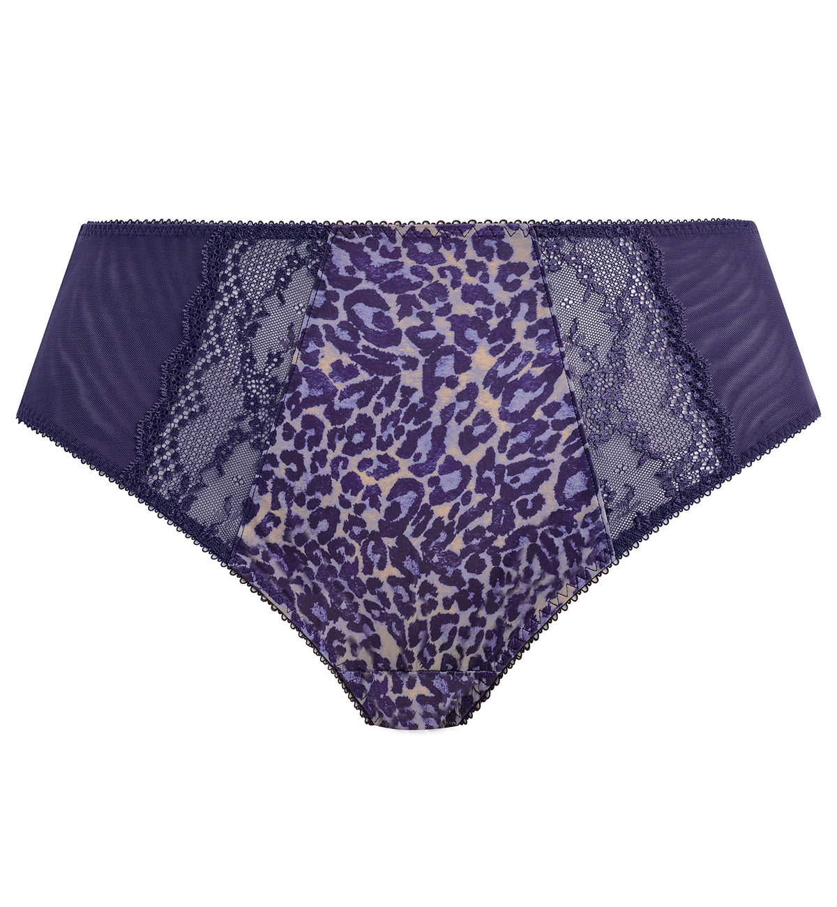 Elomi Lucie Matching High Leg Brief (4498),Medium,Midnight - Midnight,Medium