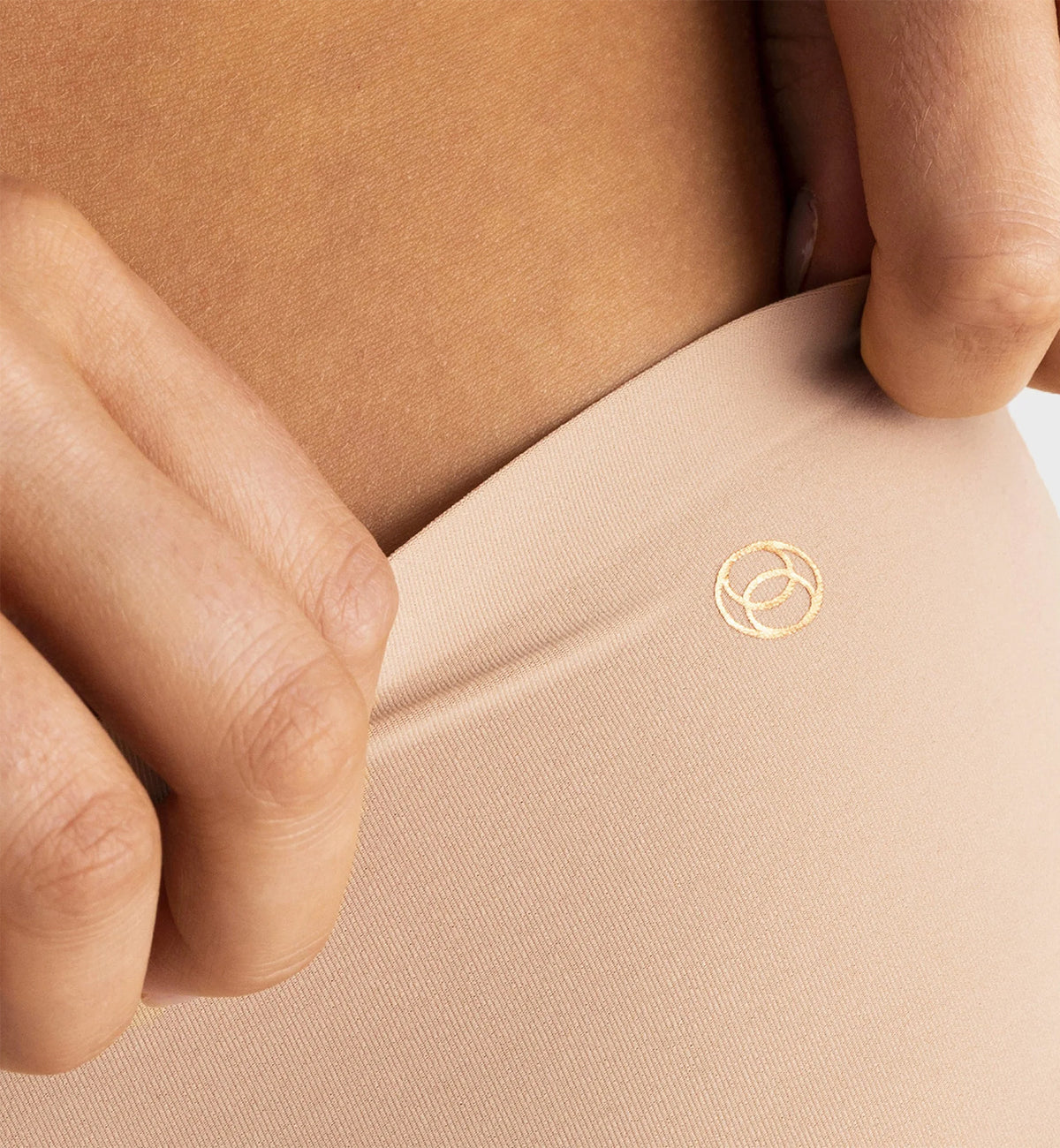 Evelyn & Bobbie High-Waisted Retro Bikini Panty (1704),US 0-14,Sand - Sand,US 0-14