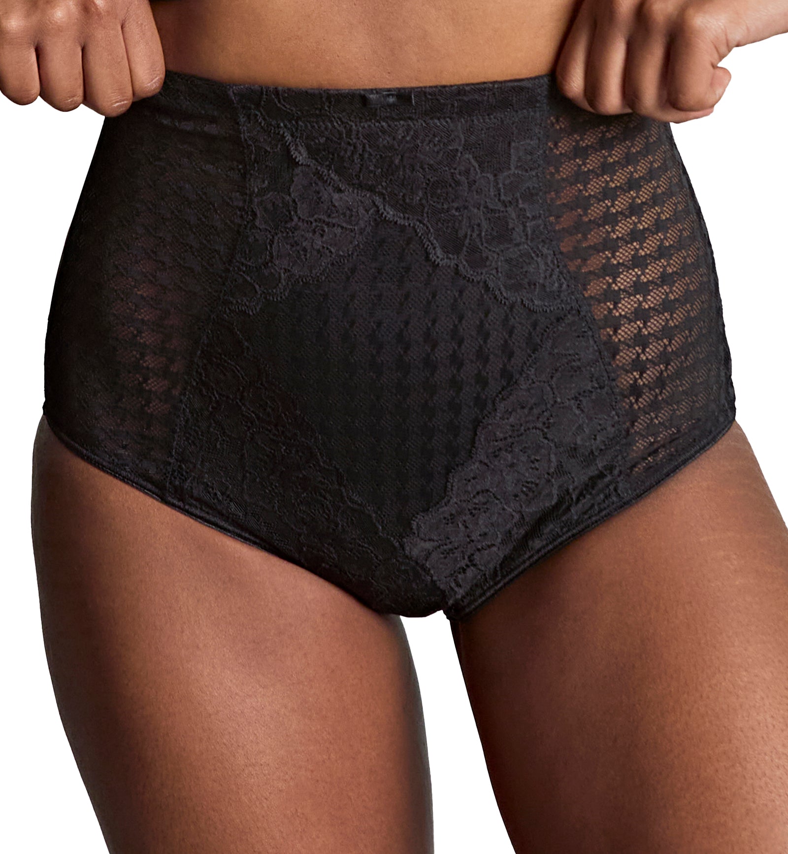 Panache Envy Highwaist Brief (7284),XS,Black - Black,XS