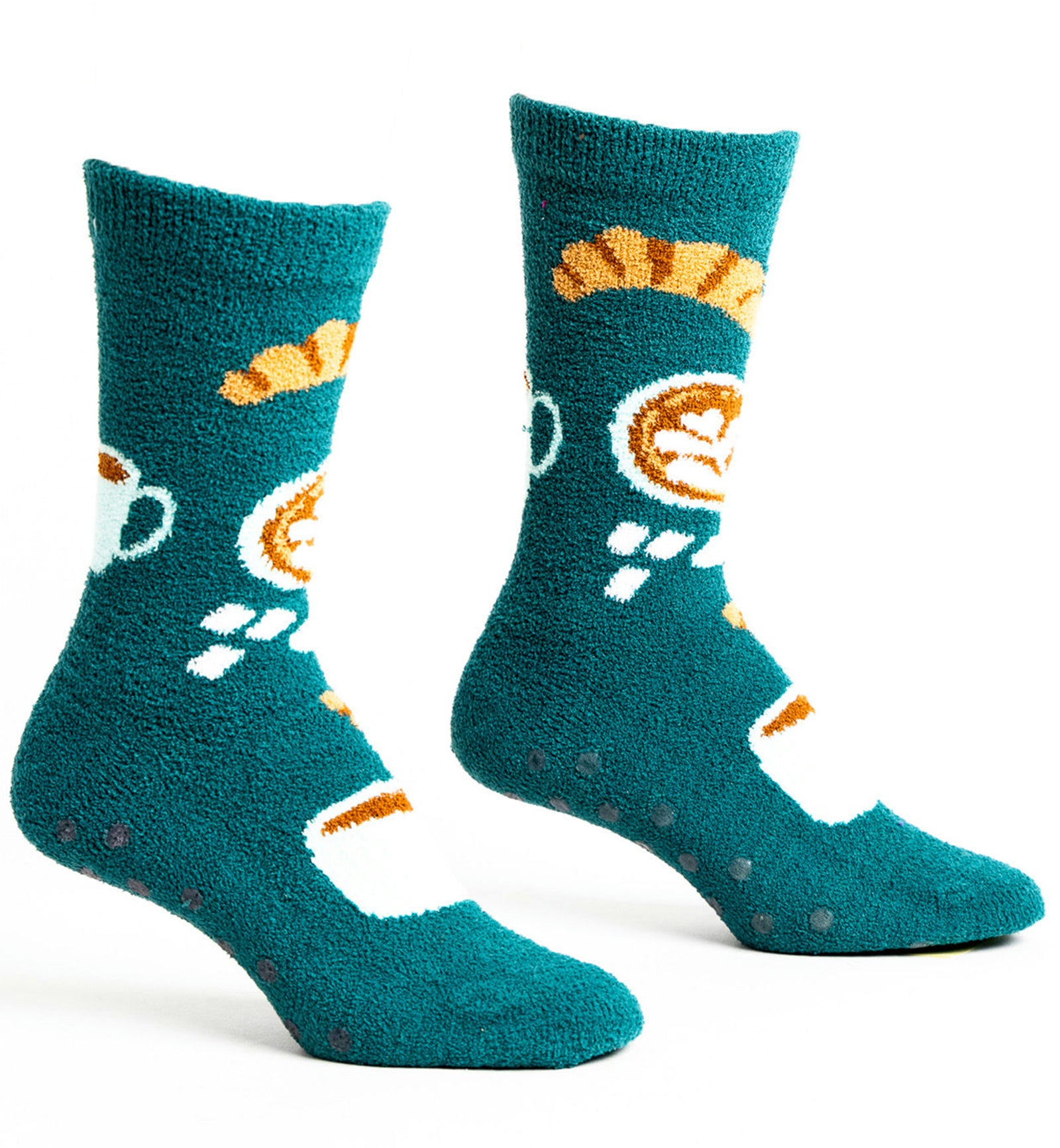 SOCK it to me Slipper Socks (CZ0033),A Lil Bit Flaky - A Lil Bit Flaky,One Size