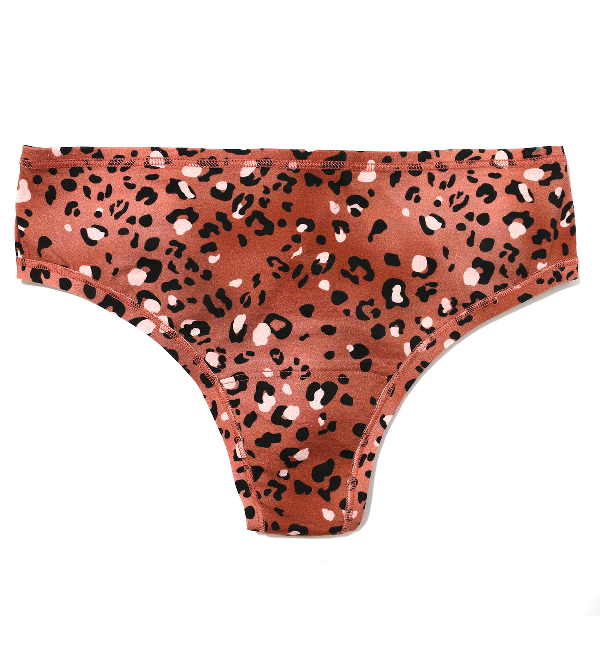 Hanky Panky Play Cotton Natural Rise Thong (PR721664),XS/S,Wild Spots - Wild Spots,XS/S