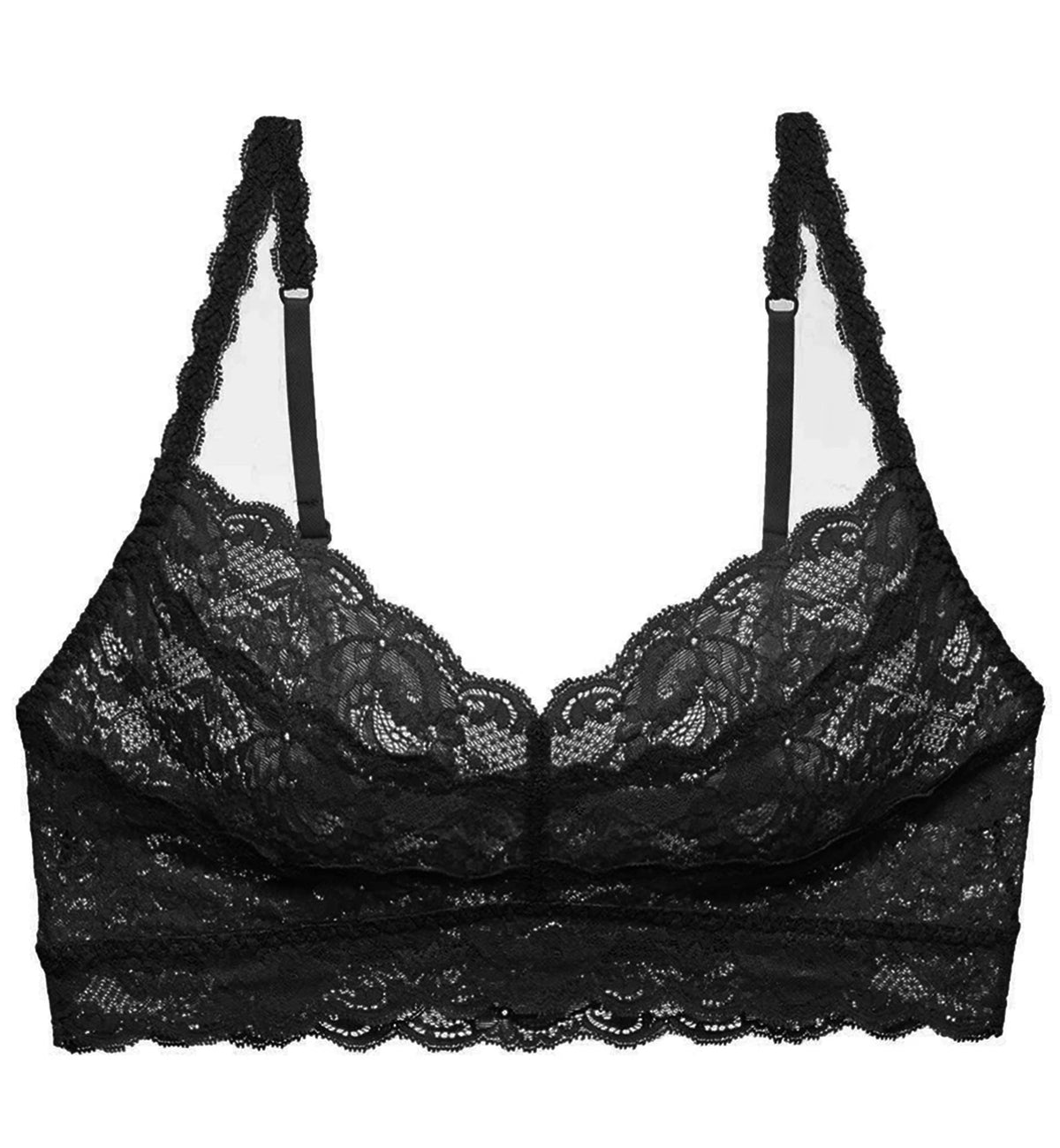 Cosabella Never Say Never Sweetie Soft Bra (NEVER1301),Small,Black - Black,Small
