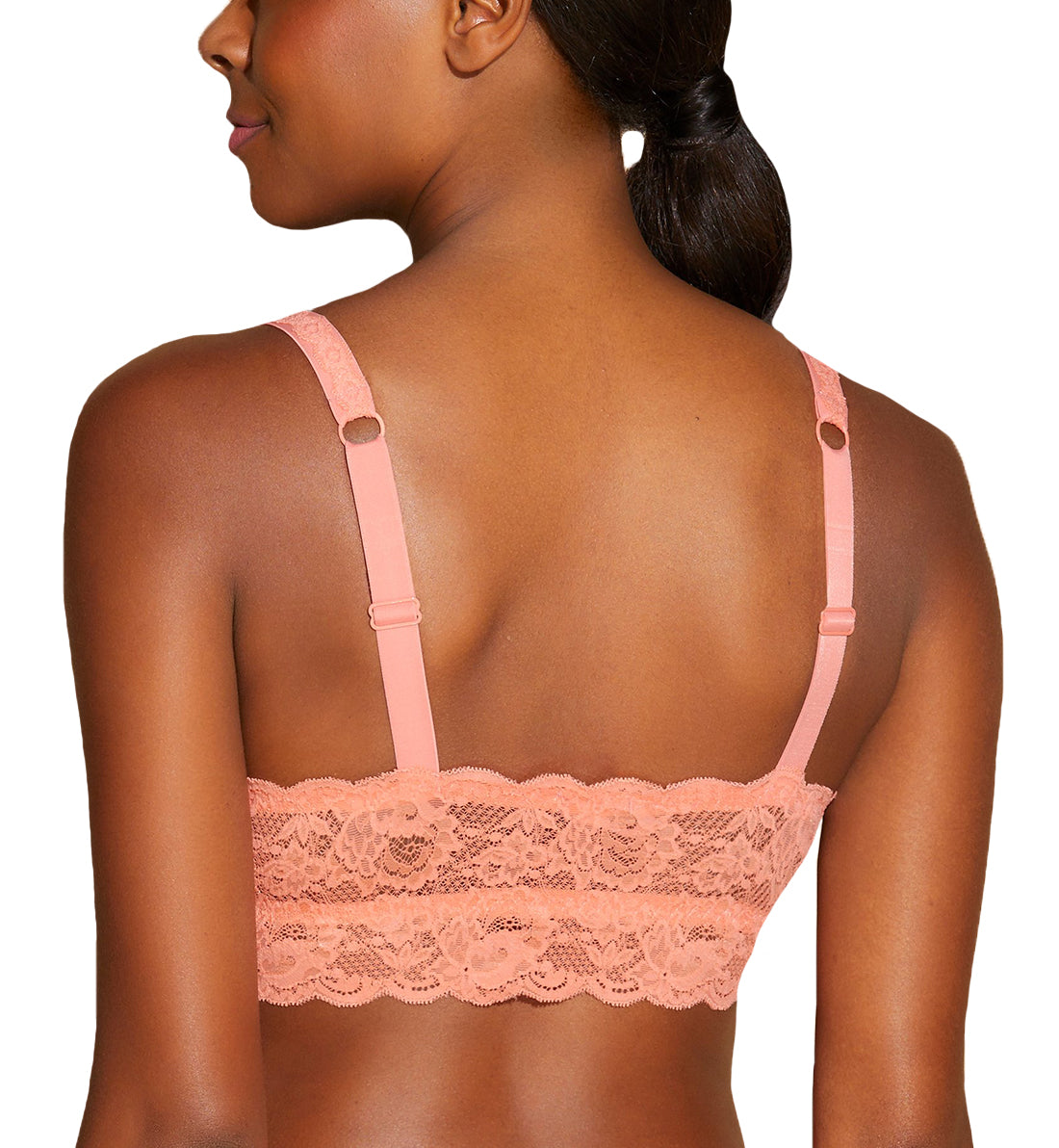 Cosabella Never Say Never CURVY Sweetie Bralette (NEVER1310),XS,Coral Breeze - Coral Breeze,XS