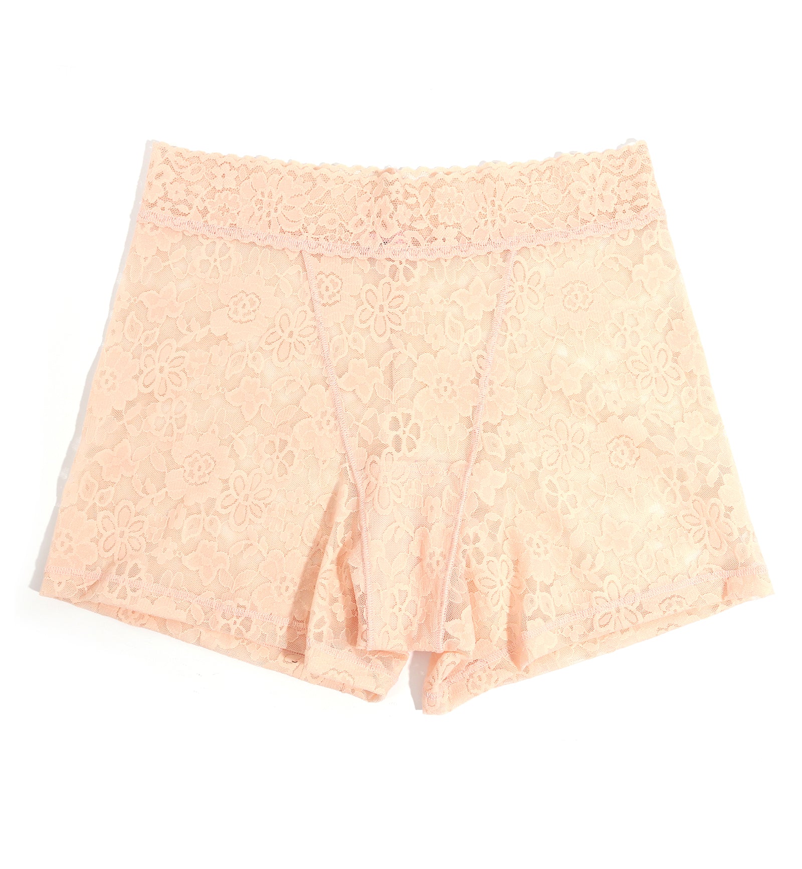 Hanky Panky Daily Lace Boxer Brief (771252P),XS,Vanilla - Vanilla,XS